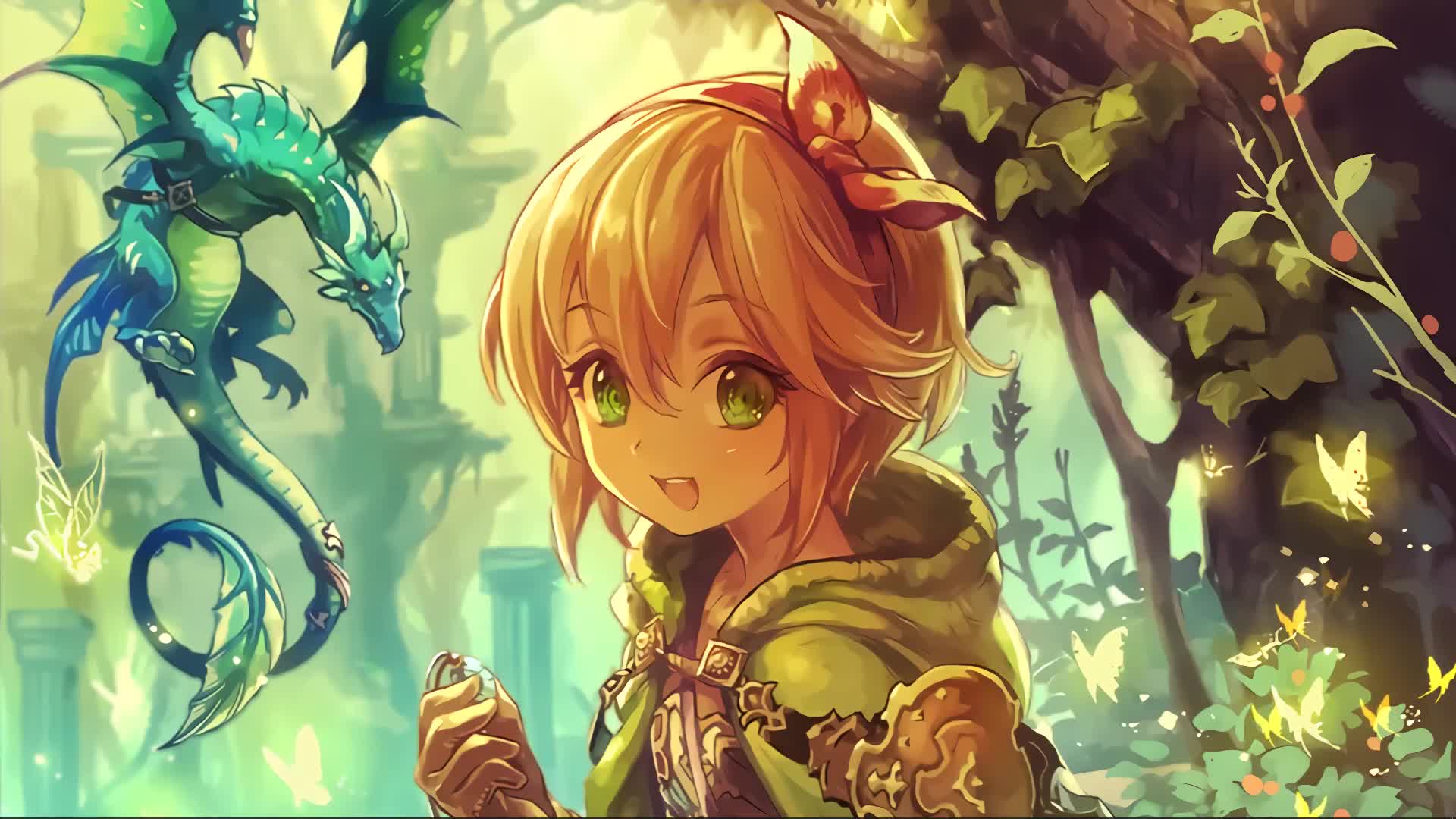 Elf Girl Liza From ShadowVerse Live Wallpaper
