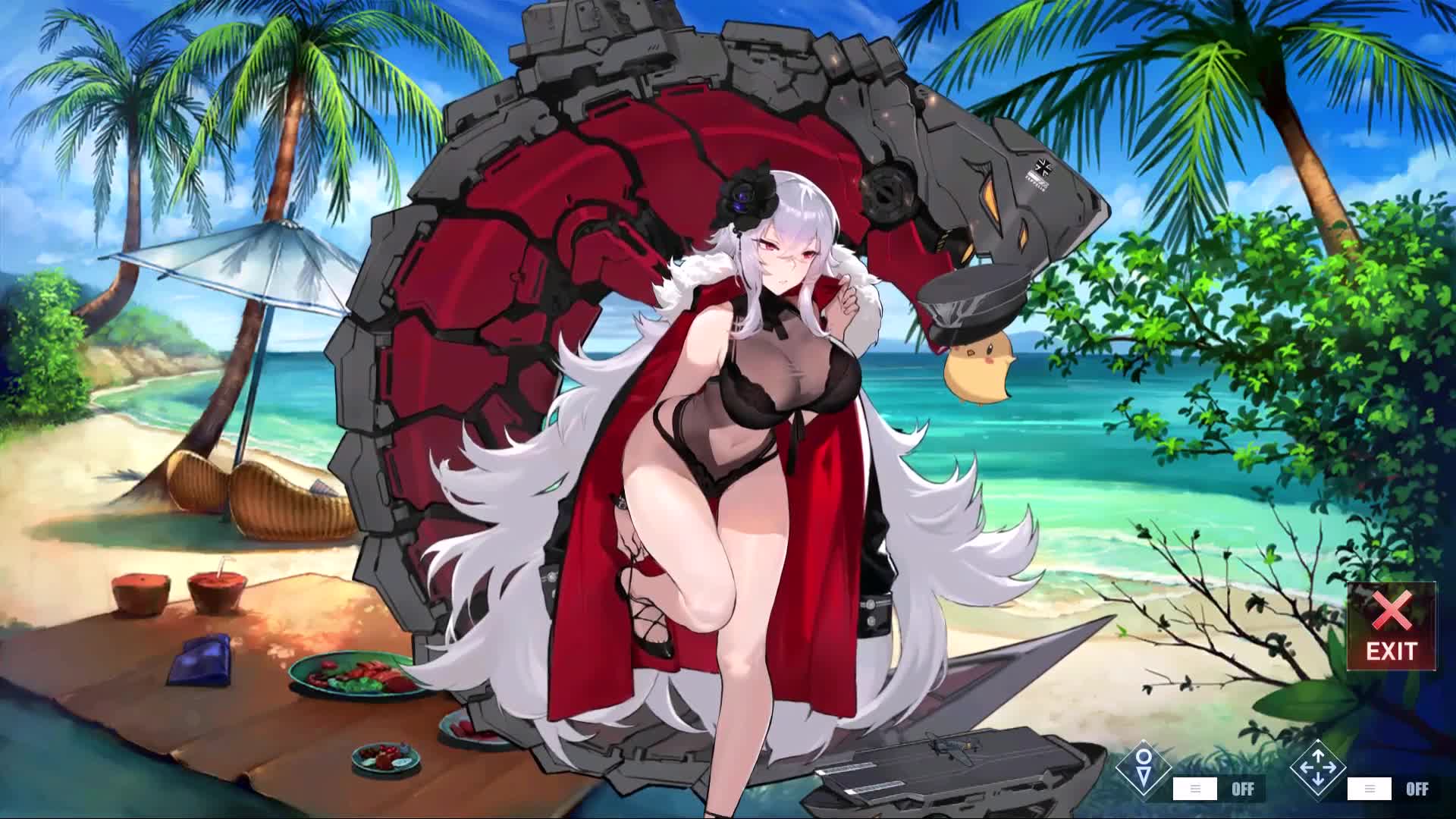 Graf Zeppelin, Azur Lane Mobile Game Live Wallpaper