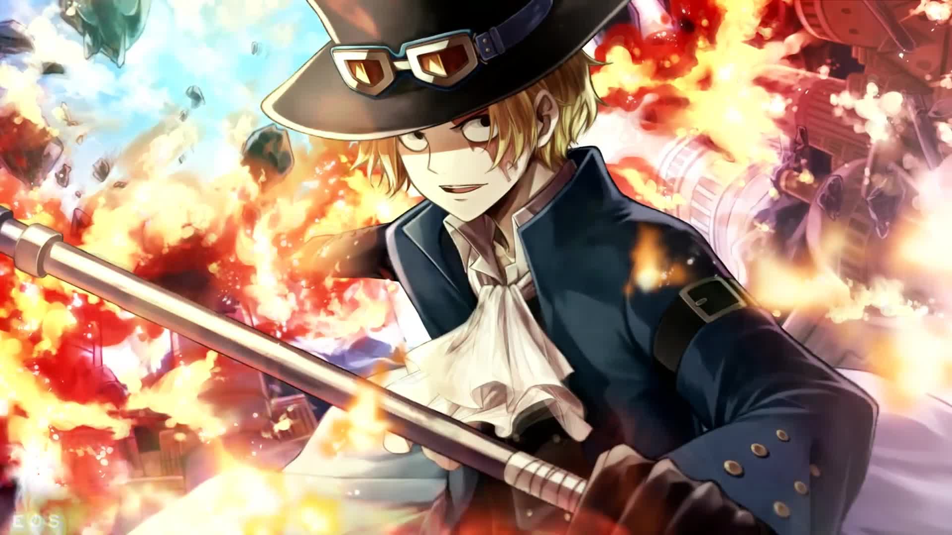 One Piece Flame Fire Live Wallpaper