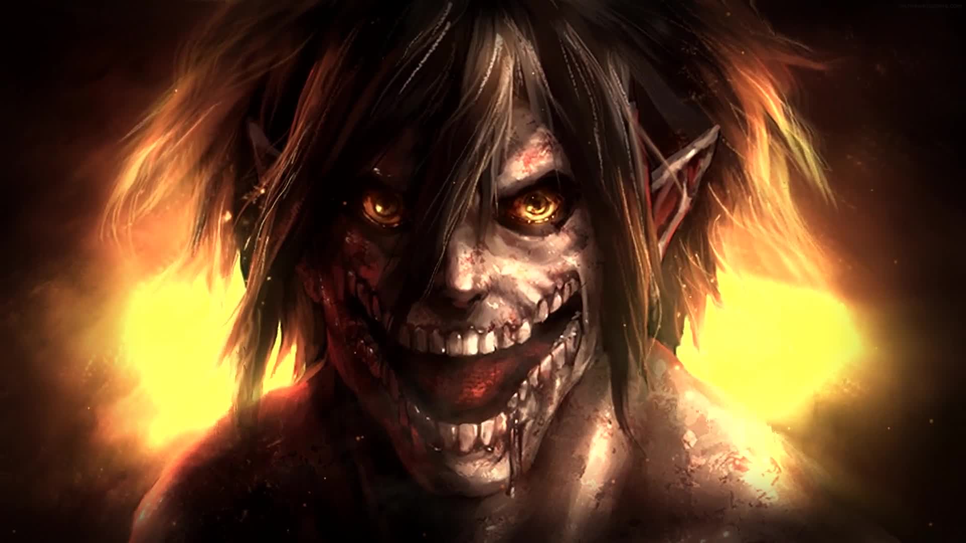 Eren Yeager Attack on Titan Live Wallpaper