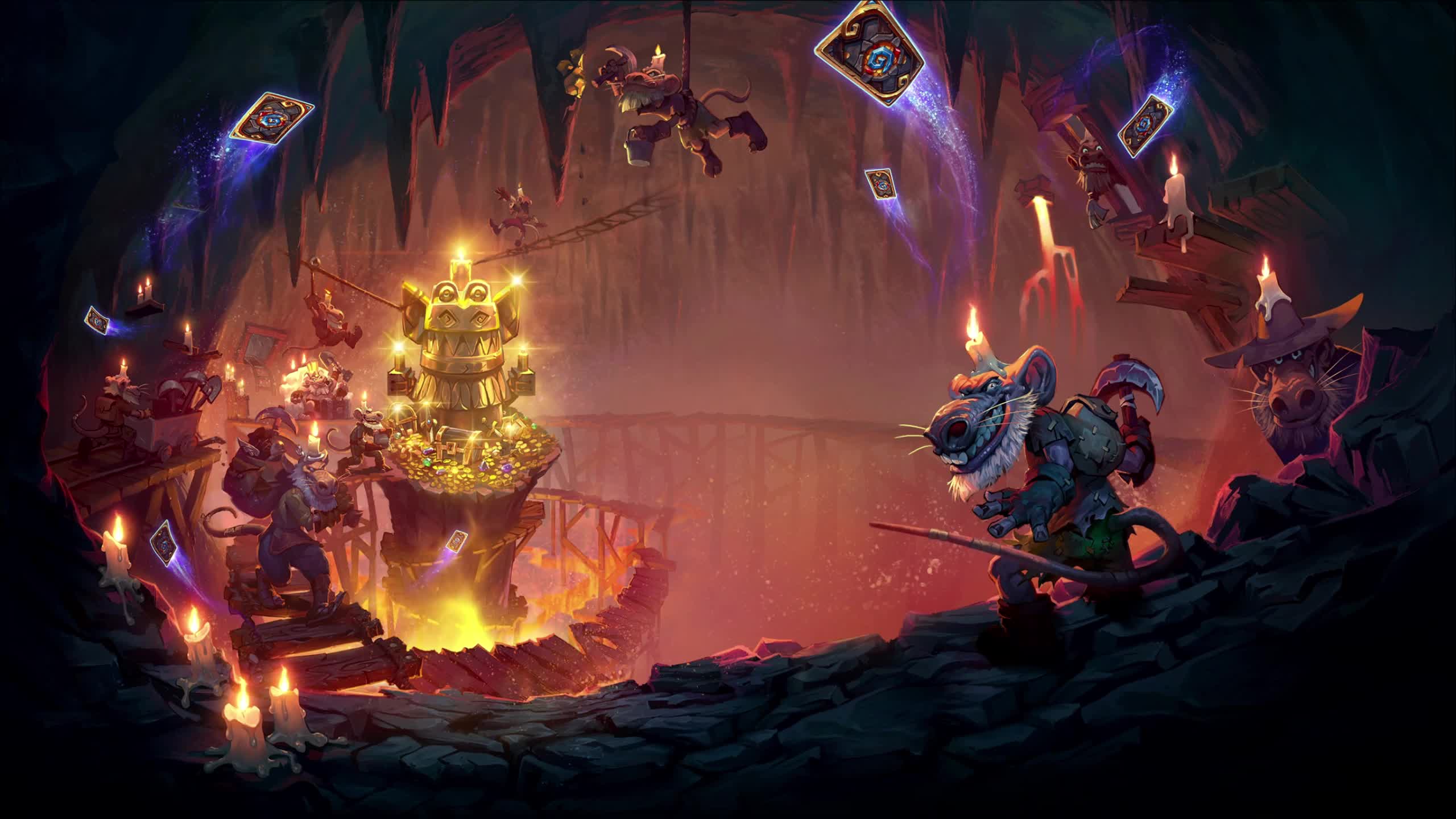 Hearthstone Kobolds and Catacombs Live Wallpaper