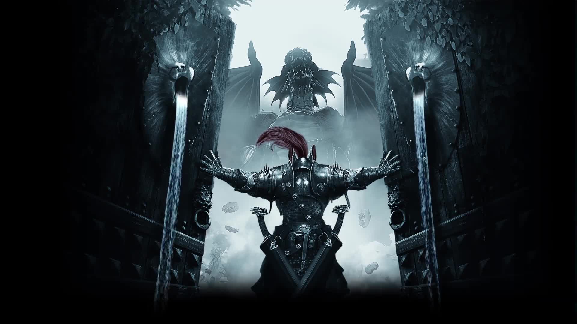 Elchulus Dragon from Vindictus Live Wallpaper
