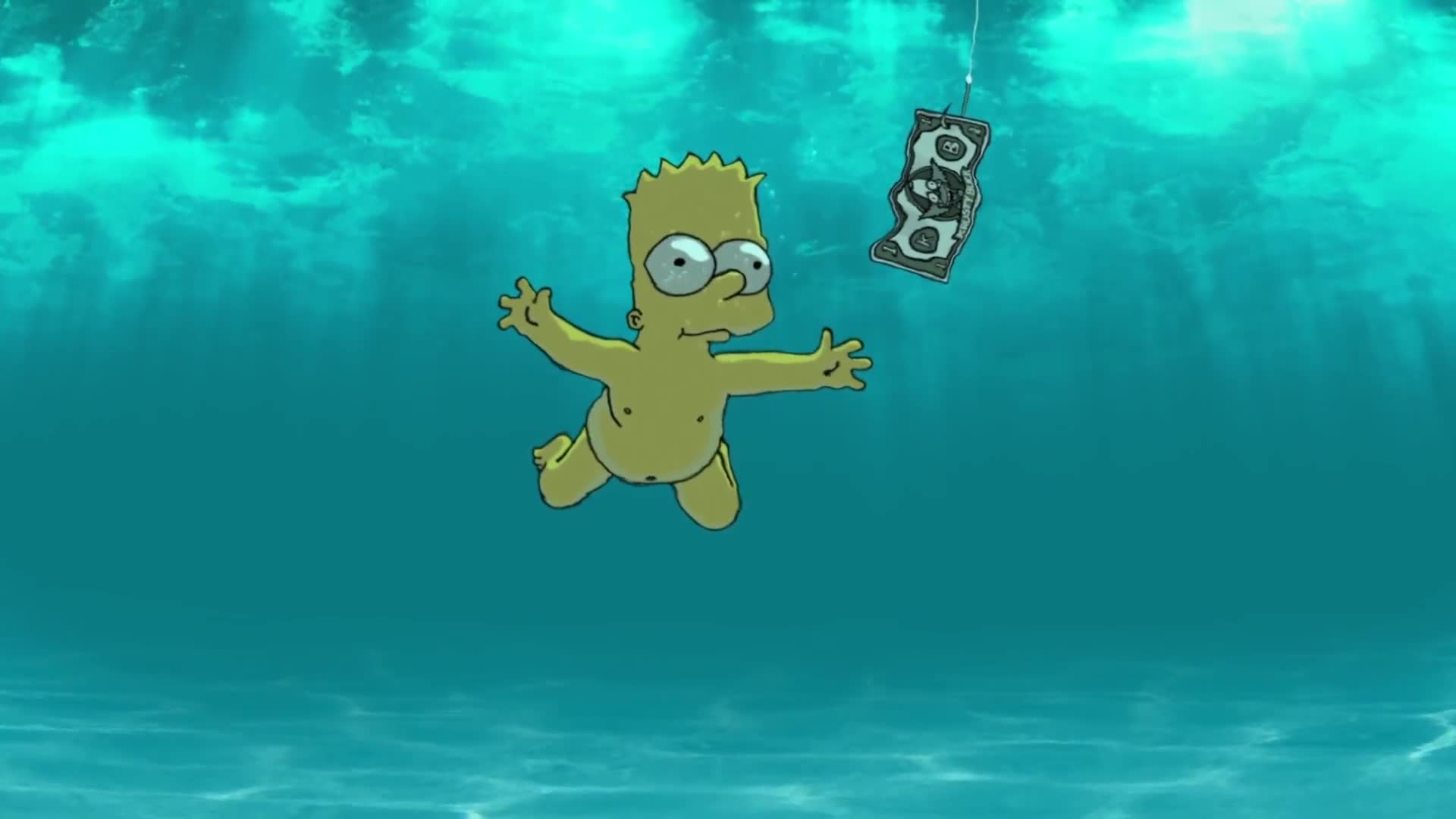 Bart Underwater Live Wallpaper | 1920x1080 - Rare Gallery HD Live ...