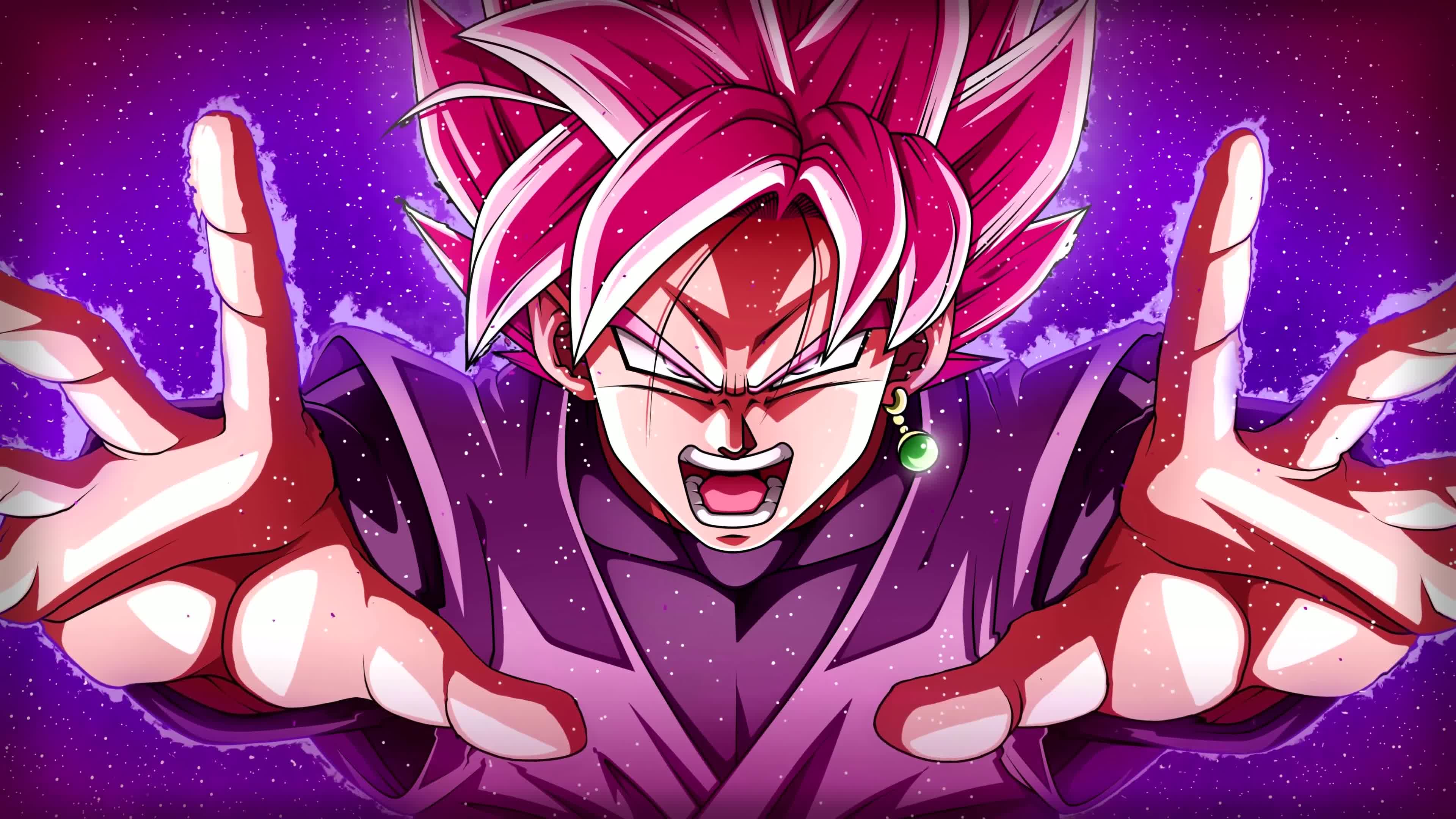 Super Saiyan Rose, Goku Black, DBZ Live Wallpaper
