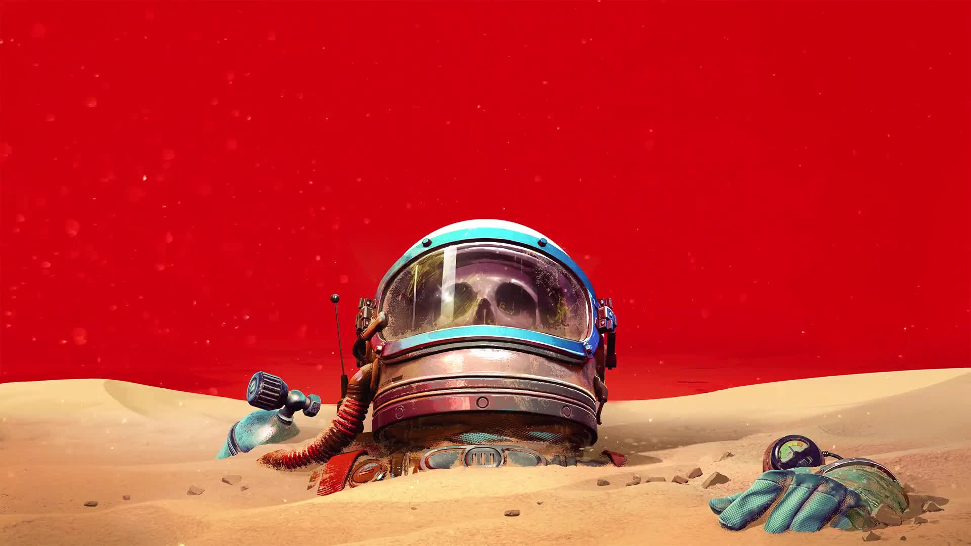 The Invincible The skull in the Astronaut Live Wallpaper