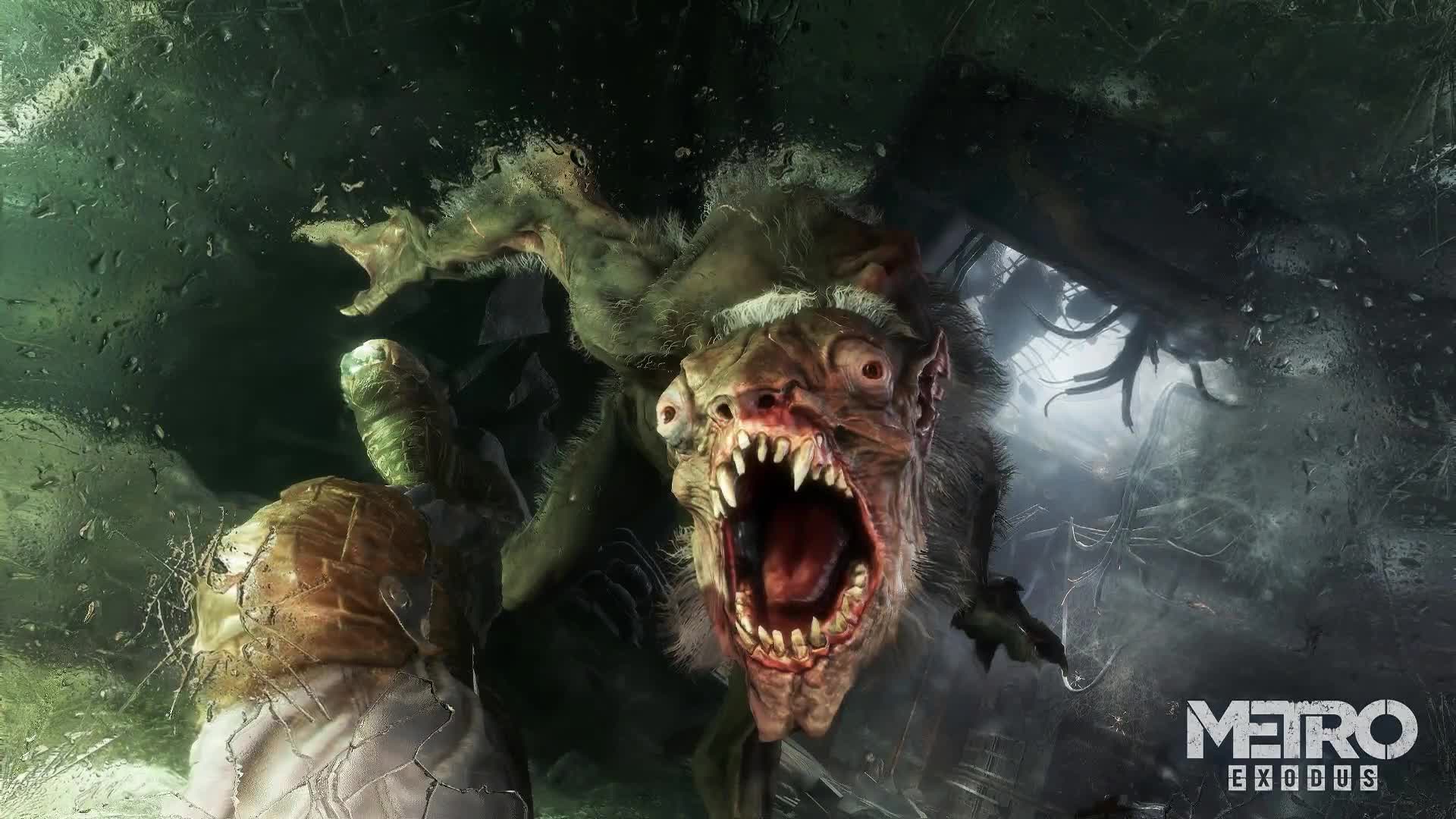 Metro Exodus Rat Mutant Attack Live Wallpaper