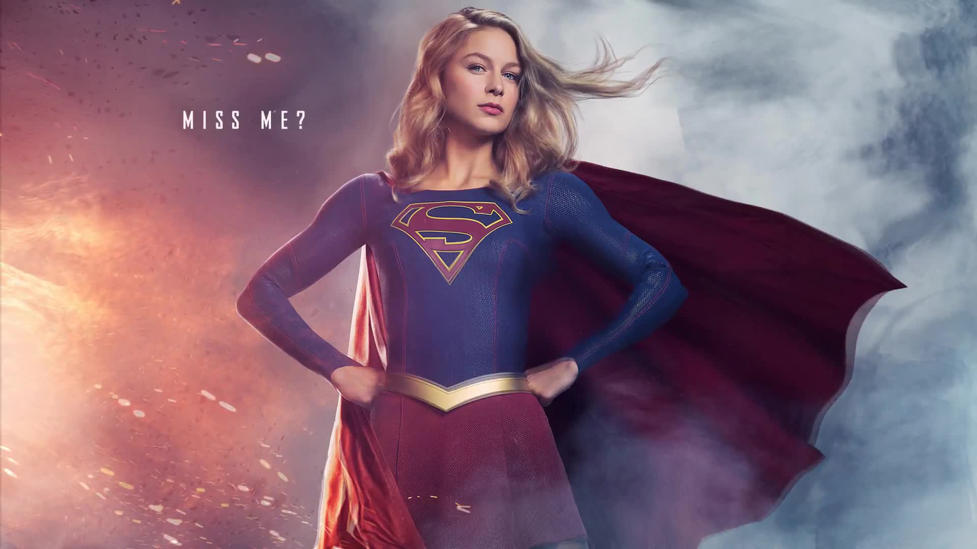 Supergirl Season 3 Melissa Benoist Live Wallpaper