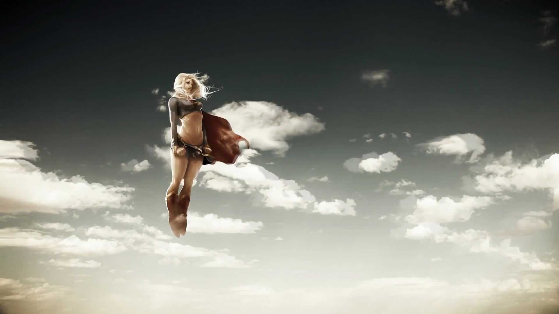 Super Girl Marvel Comics Live Wallpaper