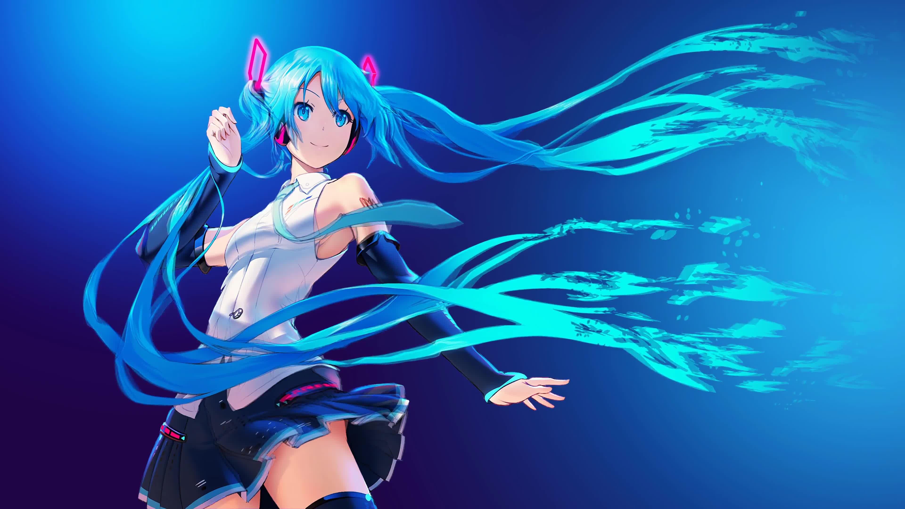 Hatsune Miku Vocaloid Live Wallpaper