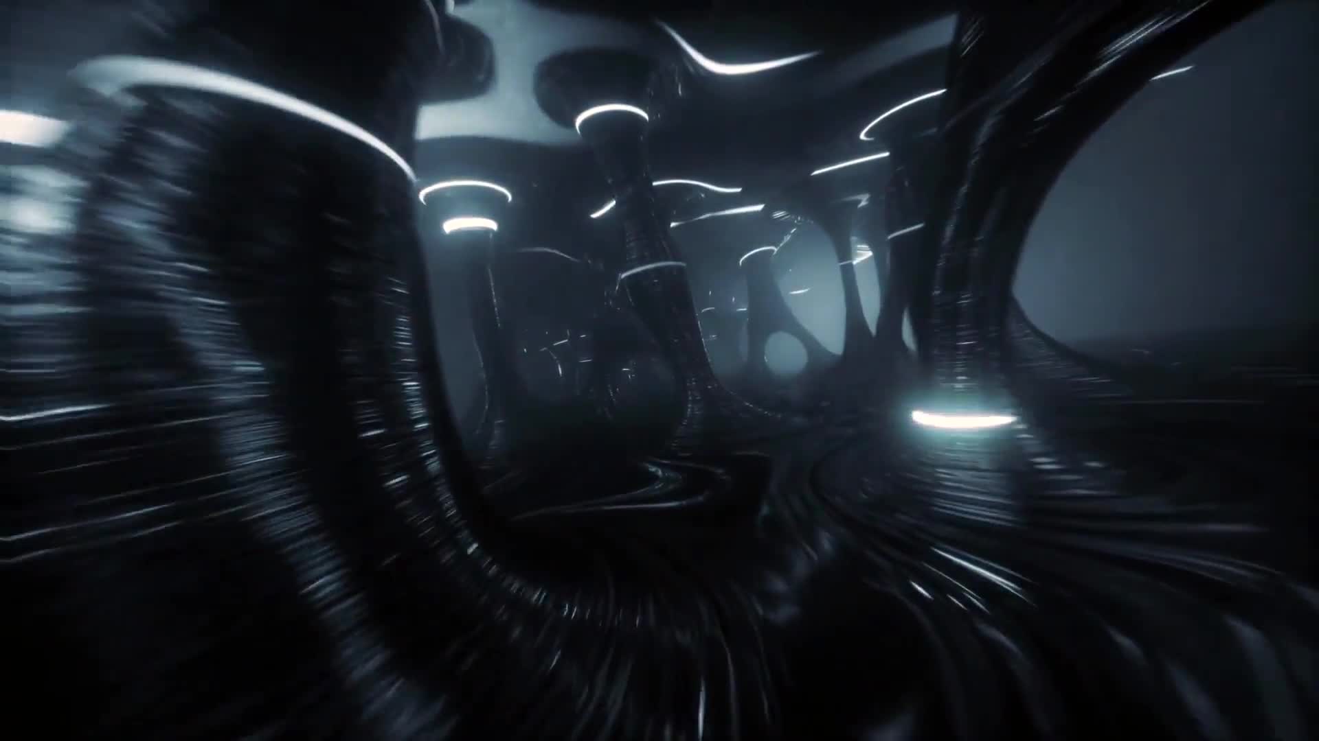Tron Cave Fantasy Abstract Live Wallpaper