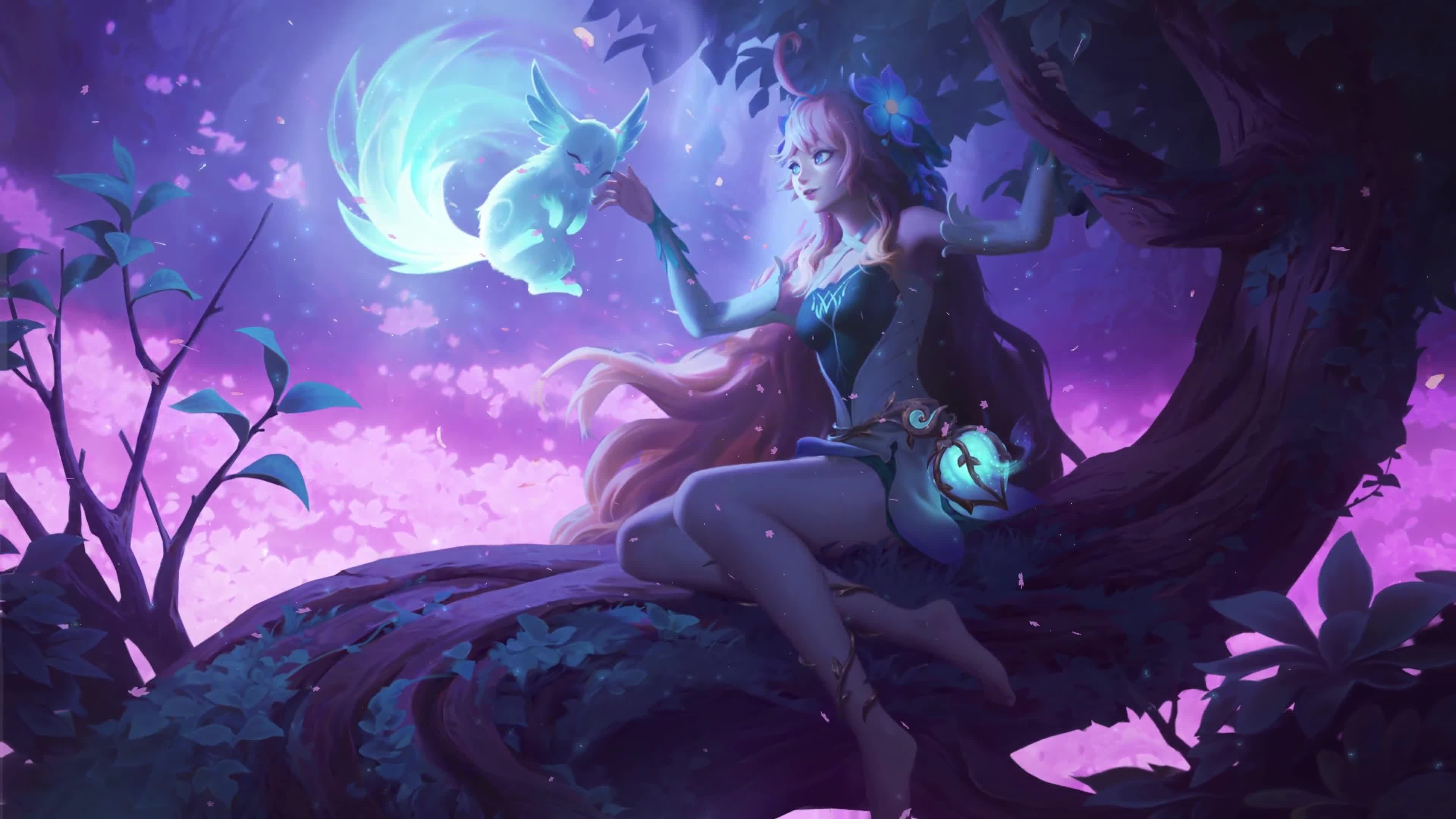 Floryn and Pet Mobile Legends Game 4K Live Wallpaper