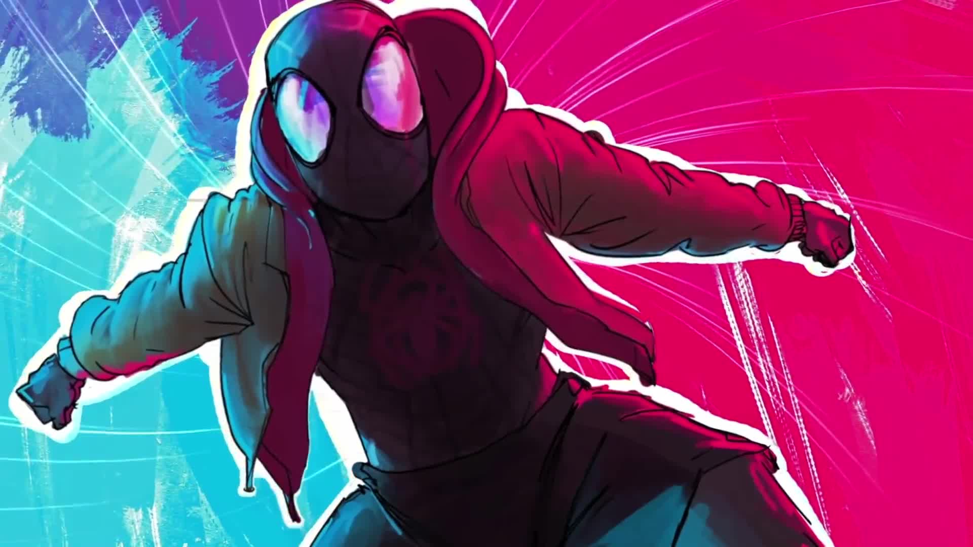 Miles Morales Fan Art, Spider-Man Live Wallpaper