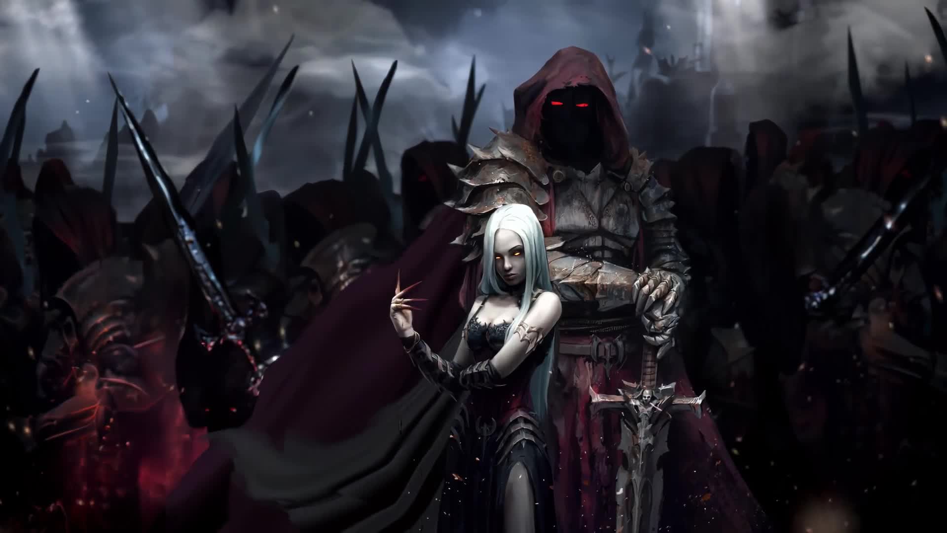 Fantasy Dark Army, Army of Darkness Live Wallpaper