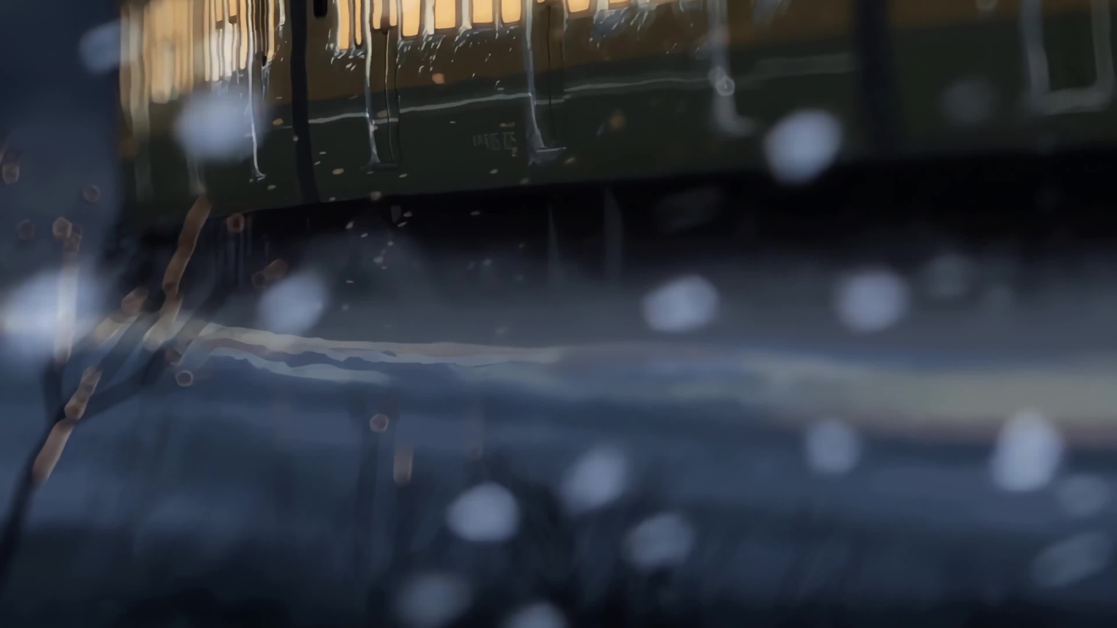 Endless Train in the Snowfall, Fantasy 4K Live Wallpaper