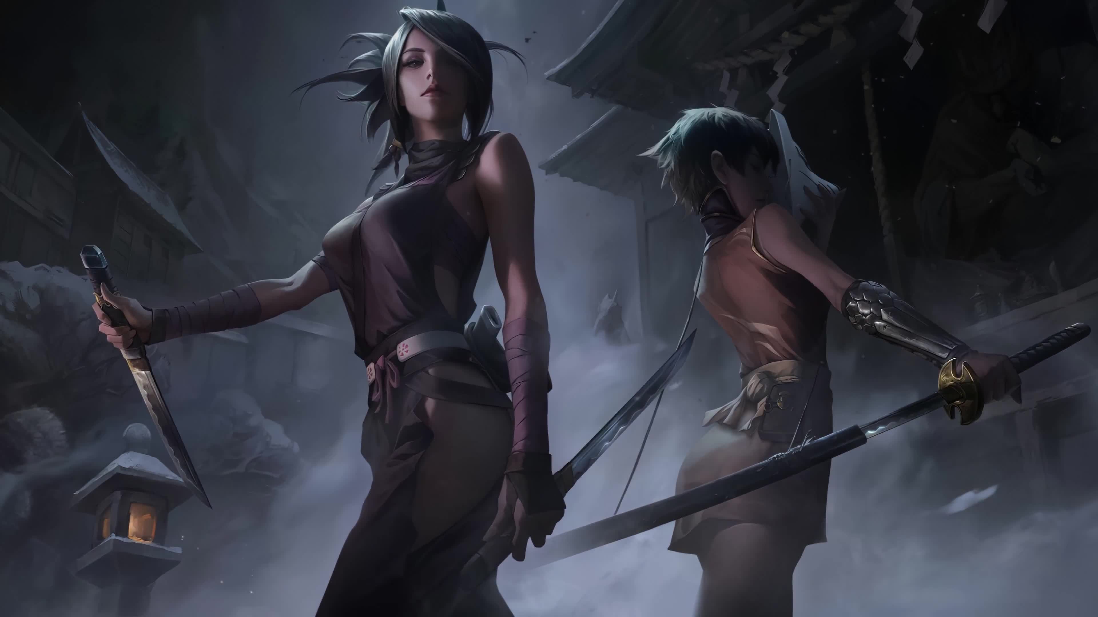 Tenchu: Kurenai Portable, Ninja Katsugeki 4K Live Wallpaper