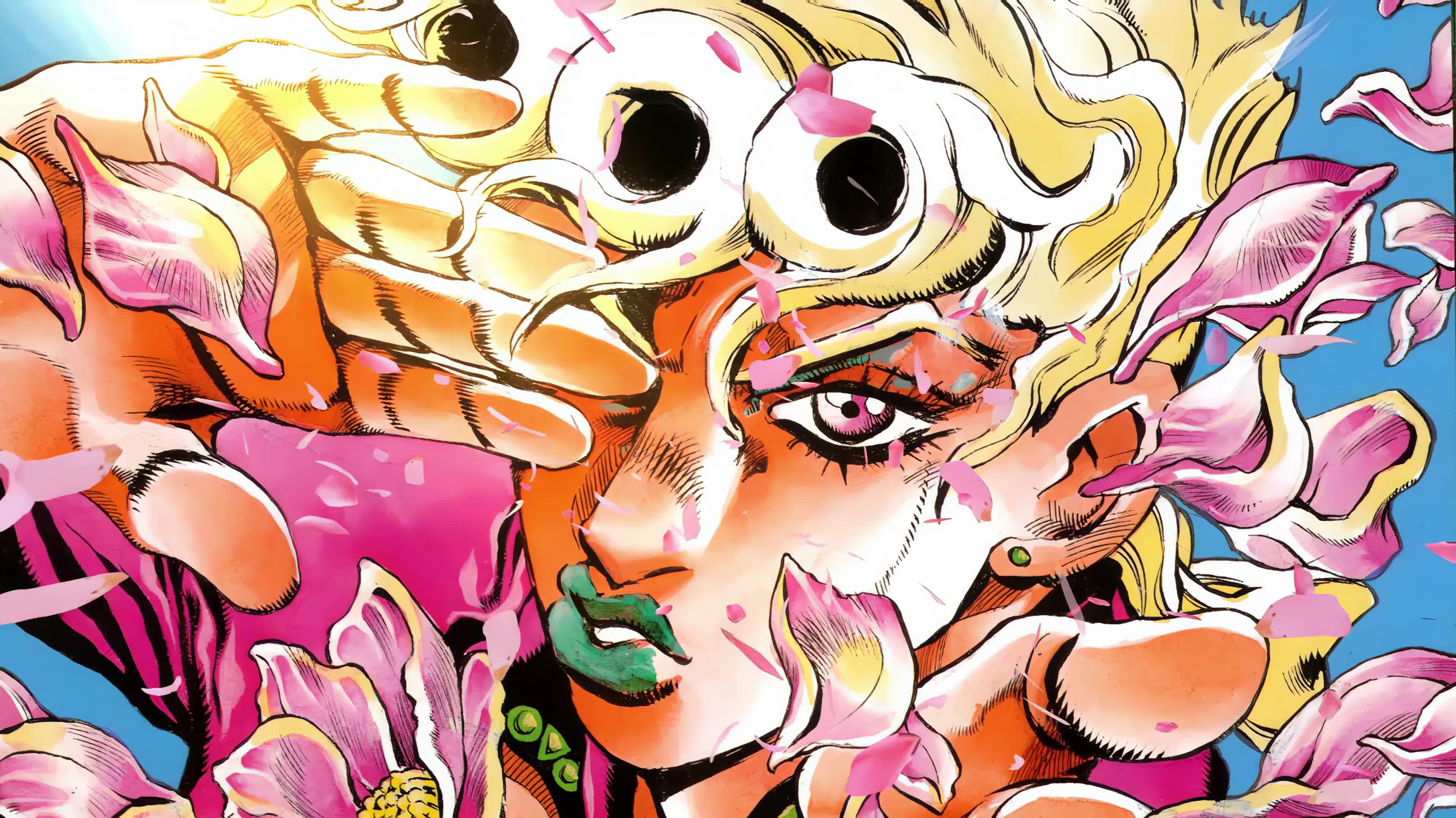 Giorno Giovanna JoJo’s Bizarre Adventure 4K Live Wallpaper