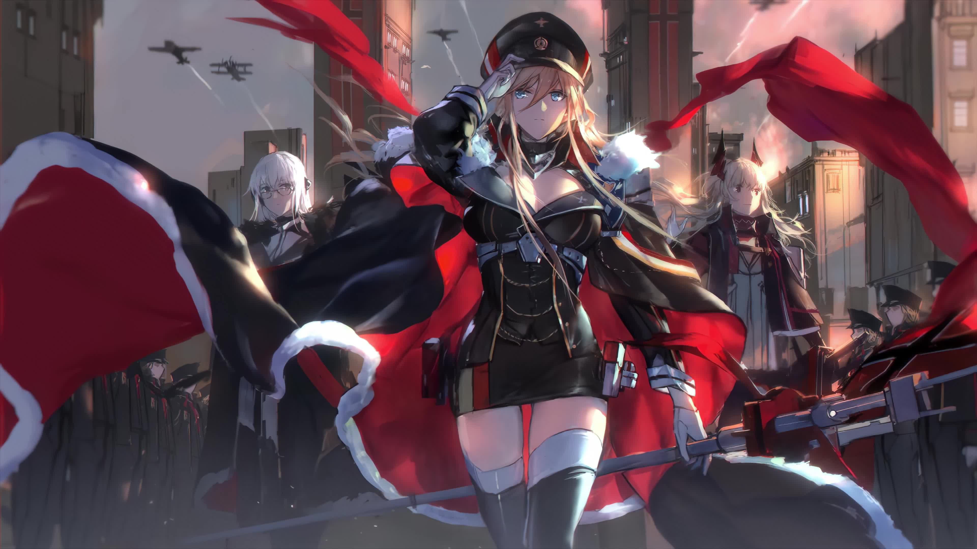Bismarck, Battleship of Iron Blood, Azur Lane 4K Live Wallpaper