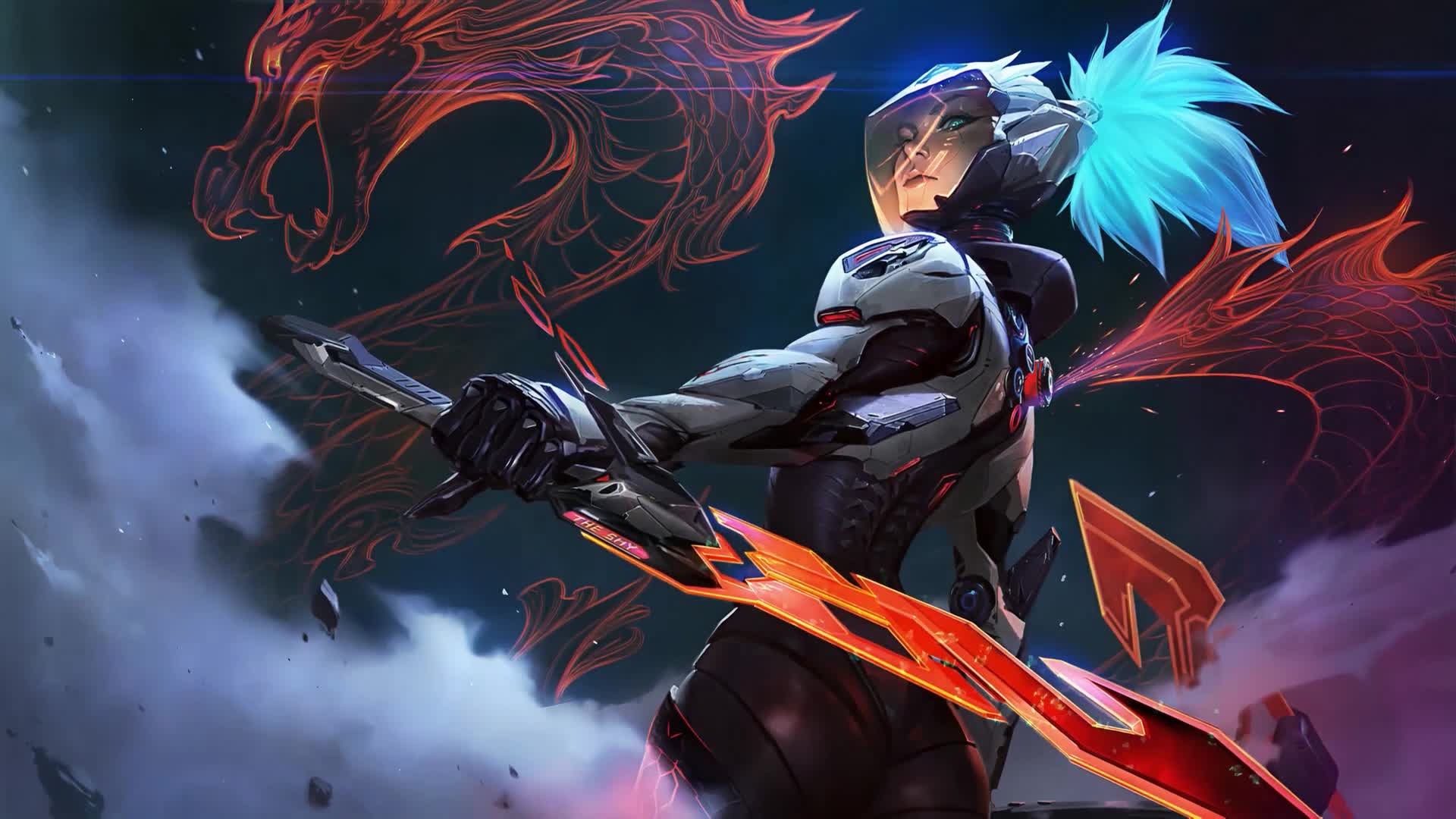 Project Akali, League Of Legends Game Live Wallpaper