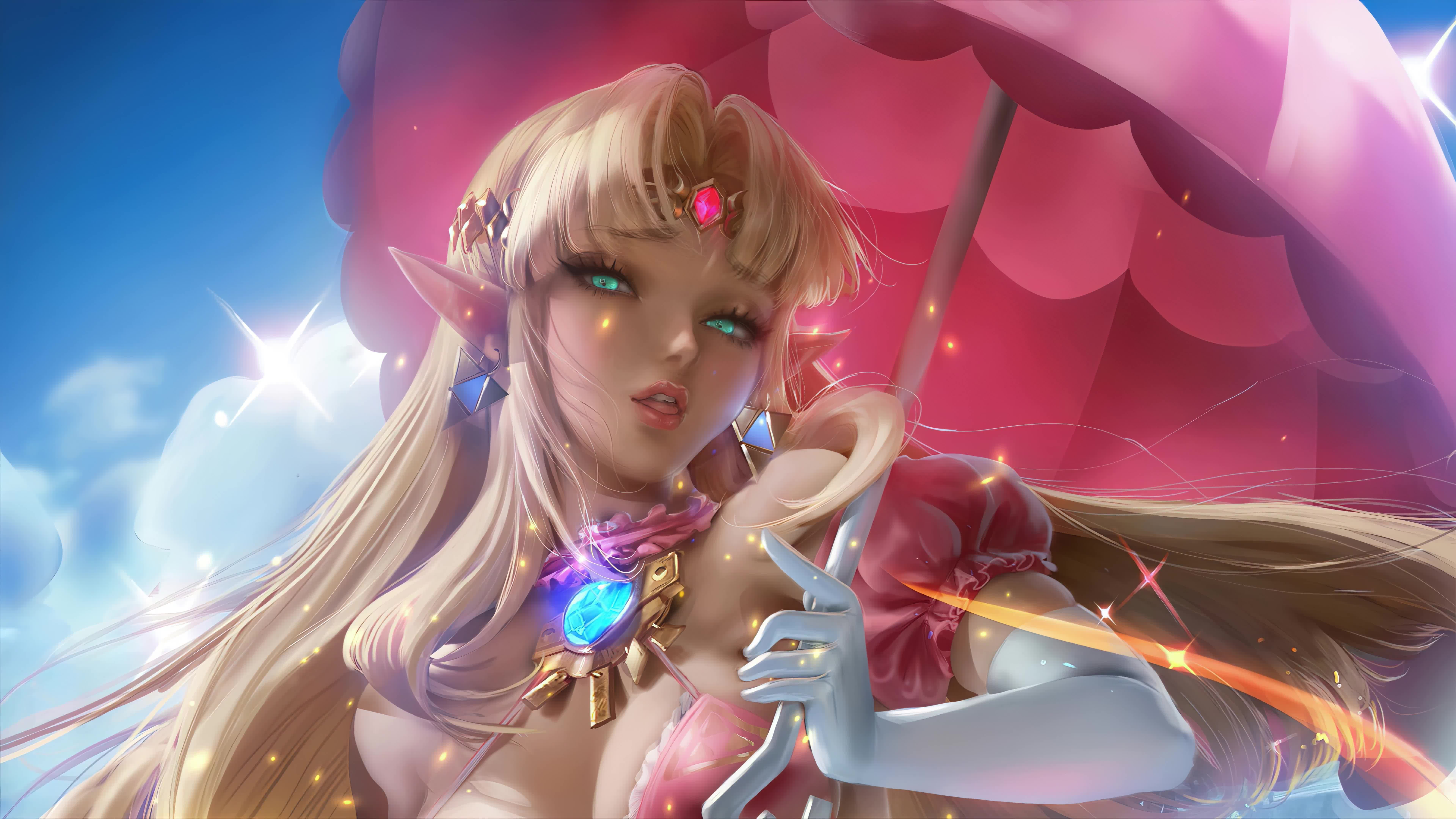 Princess Zelda, The Legend of Zelda: Breath of the Wild 8K Live Wallpaper
