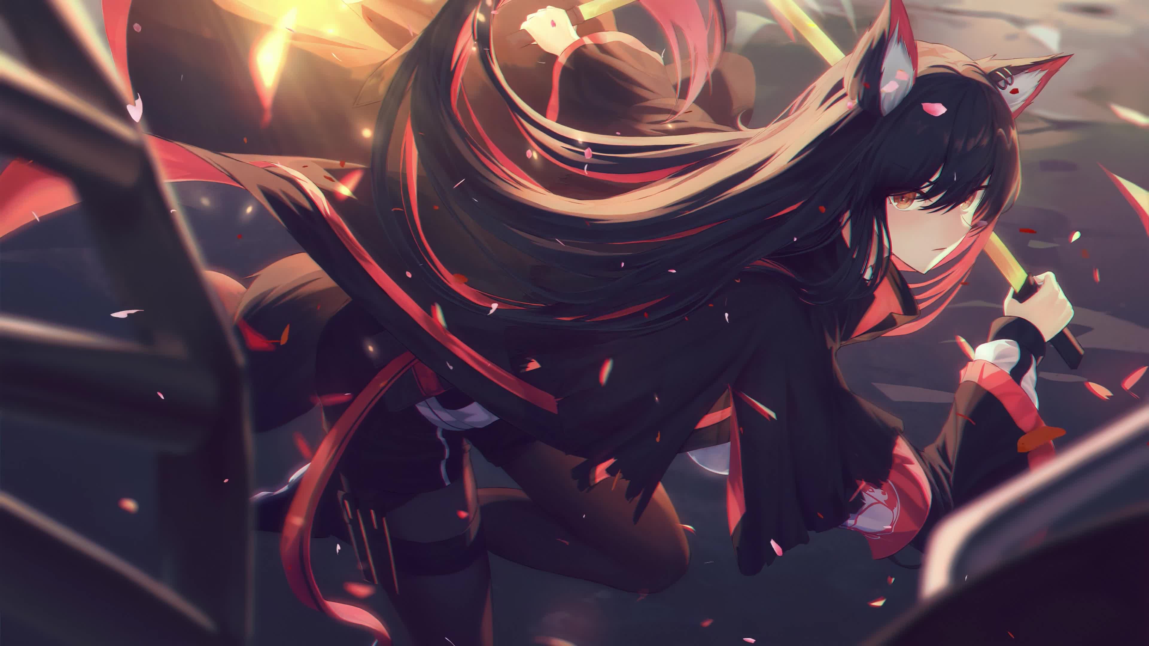 Texas Animal Ears, Arknights Game 4K Live Wallpaper