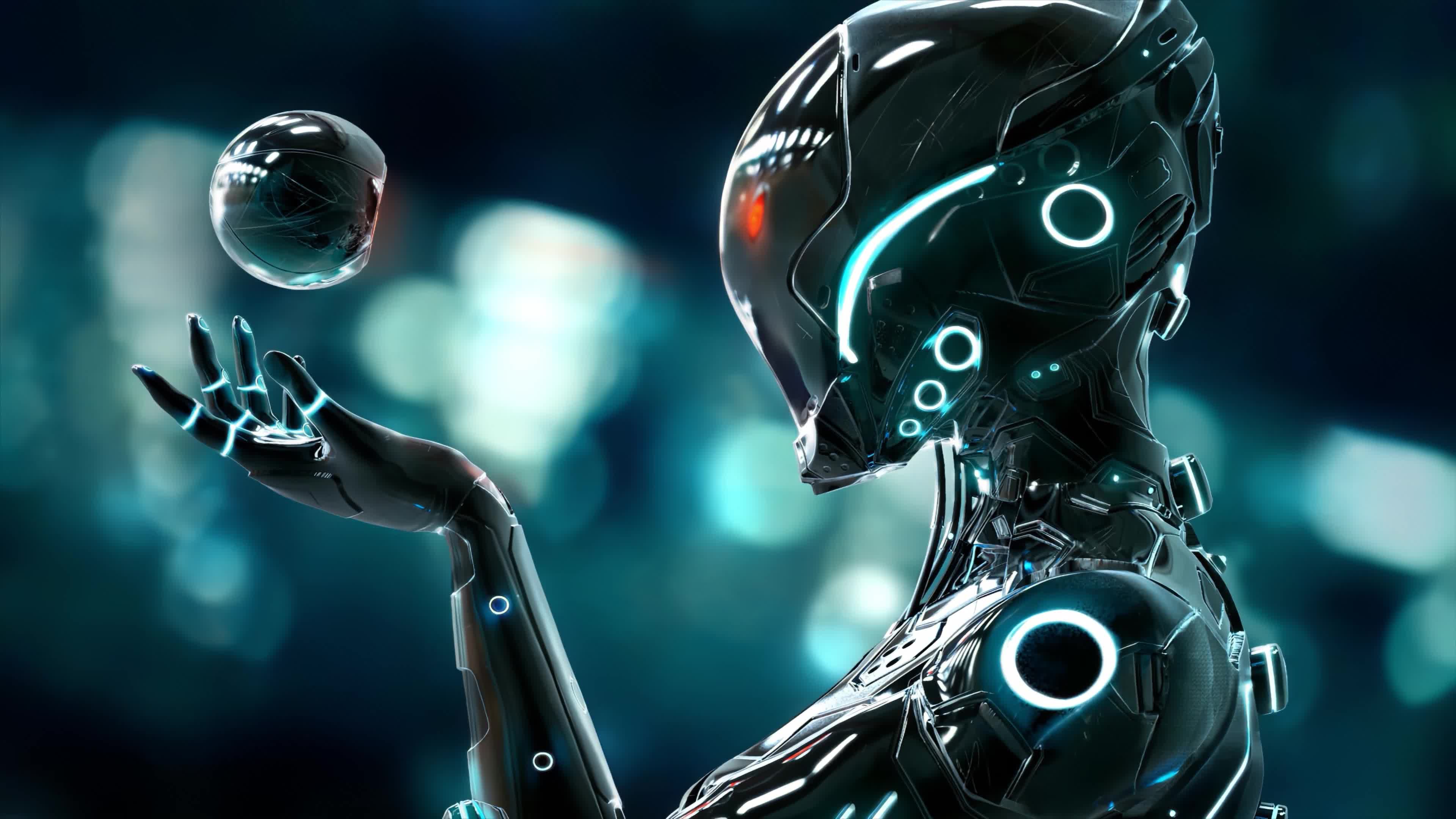 Cyborg Another Form of Life 4K Live Wallpaper
