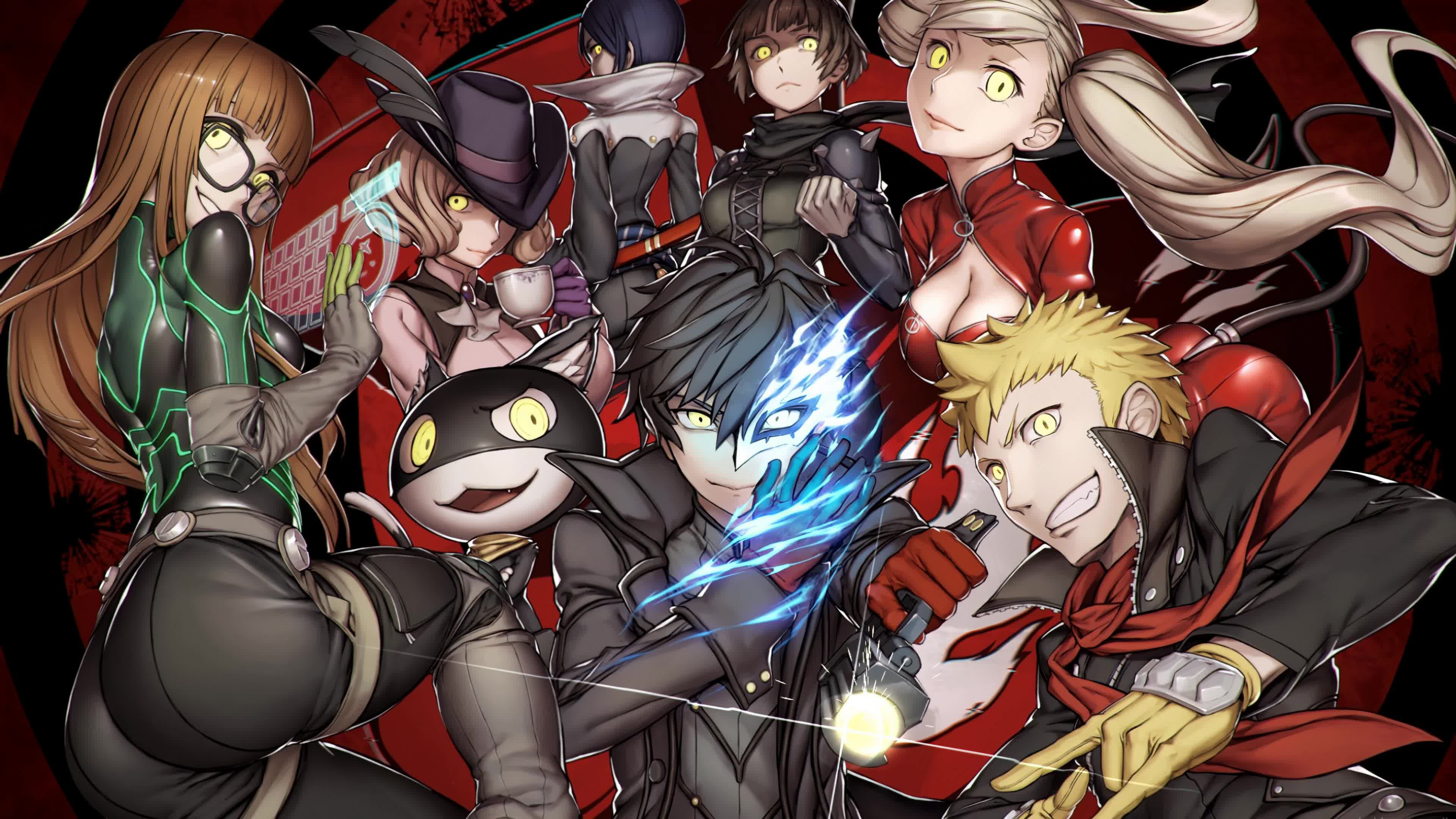 Persona V Team Game 4K Live Wallpaper
