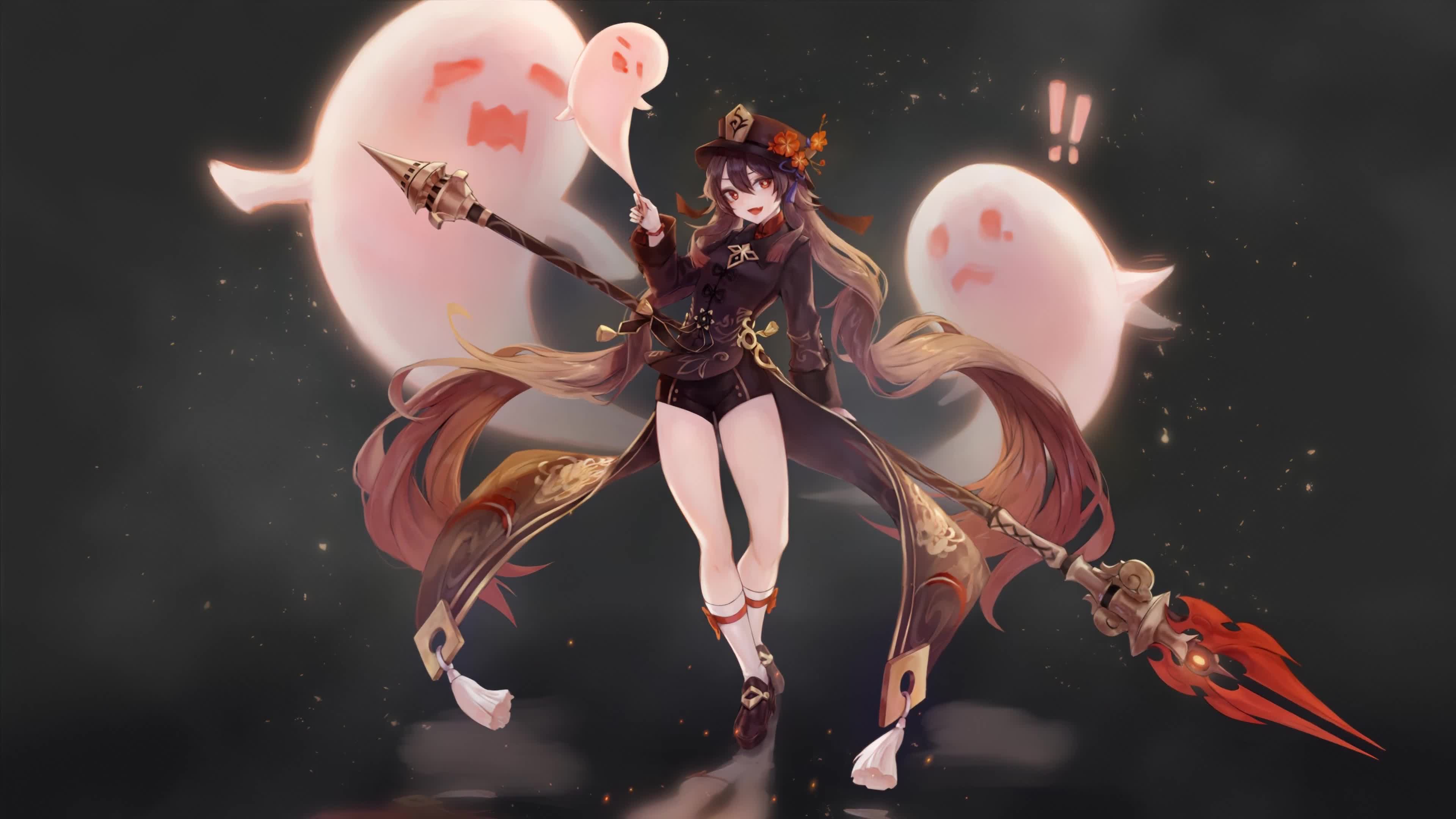 Hu Tao Spirit Soother Genshin Impact 4K Live Wallpaper