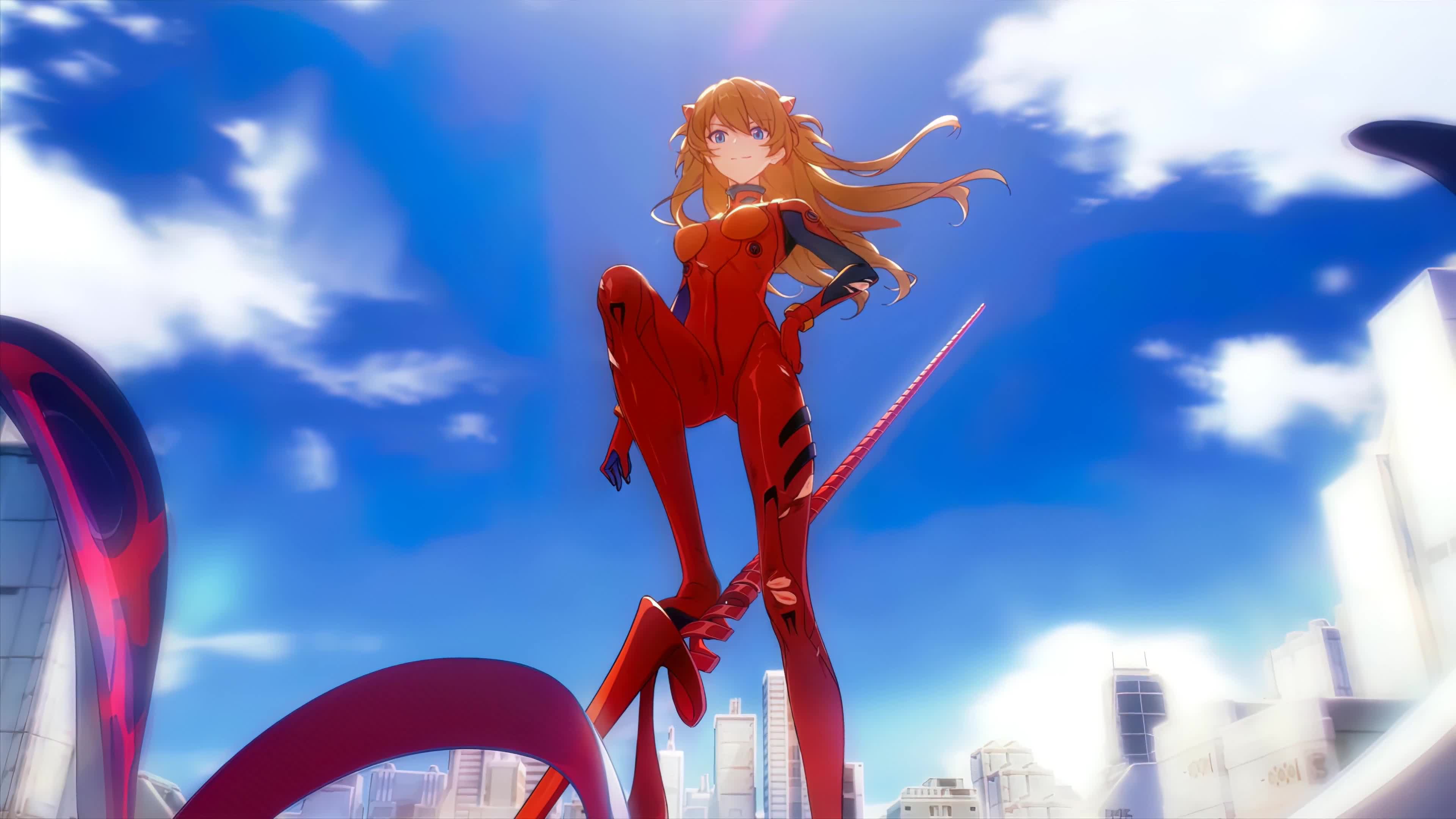 Asuka Langley, Evangelion Anime Live Wallpaper | 3840x2160