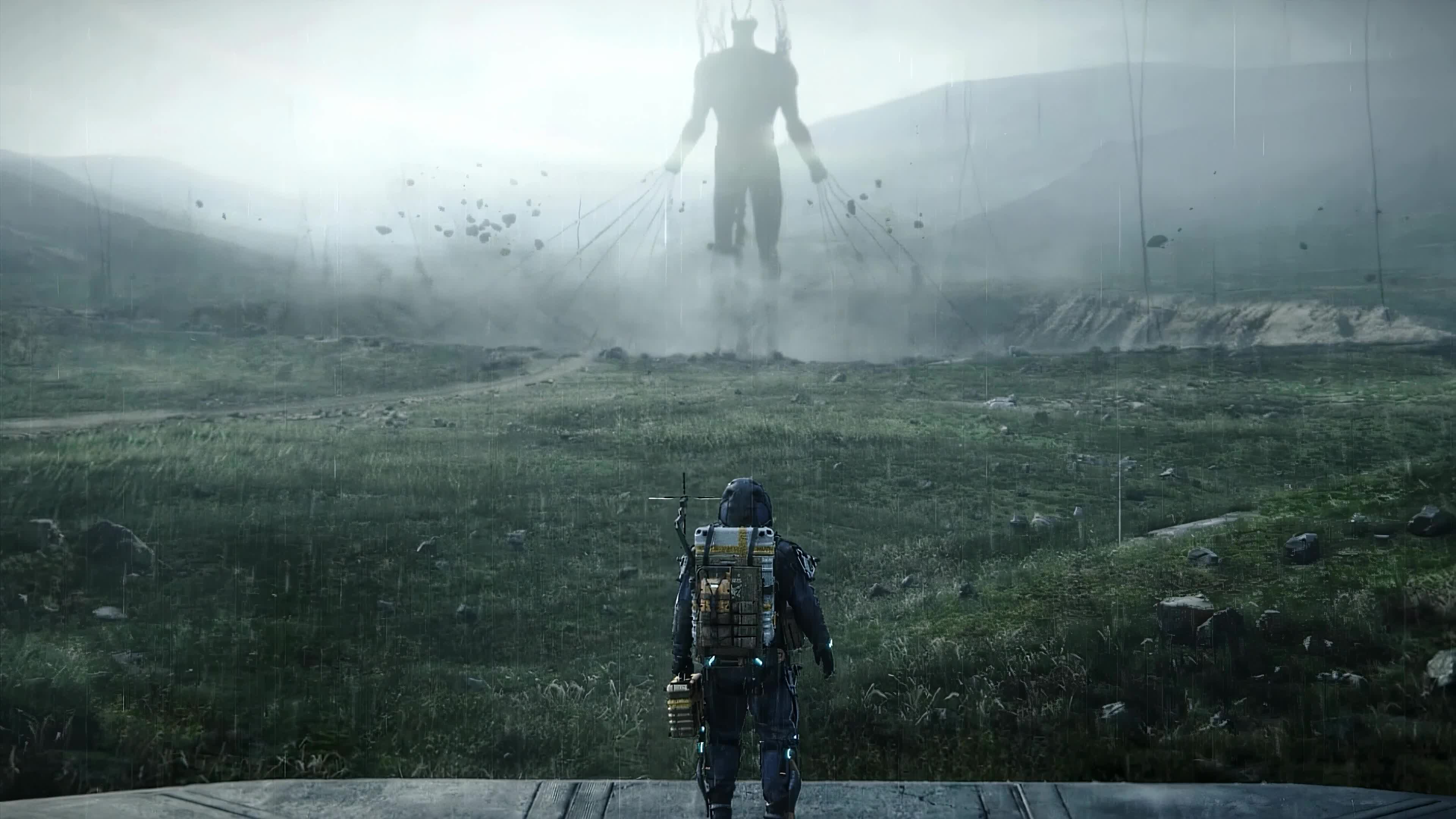 Death Stranding Game Boss Fight Live Wallpaper