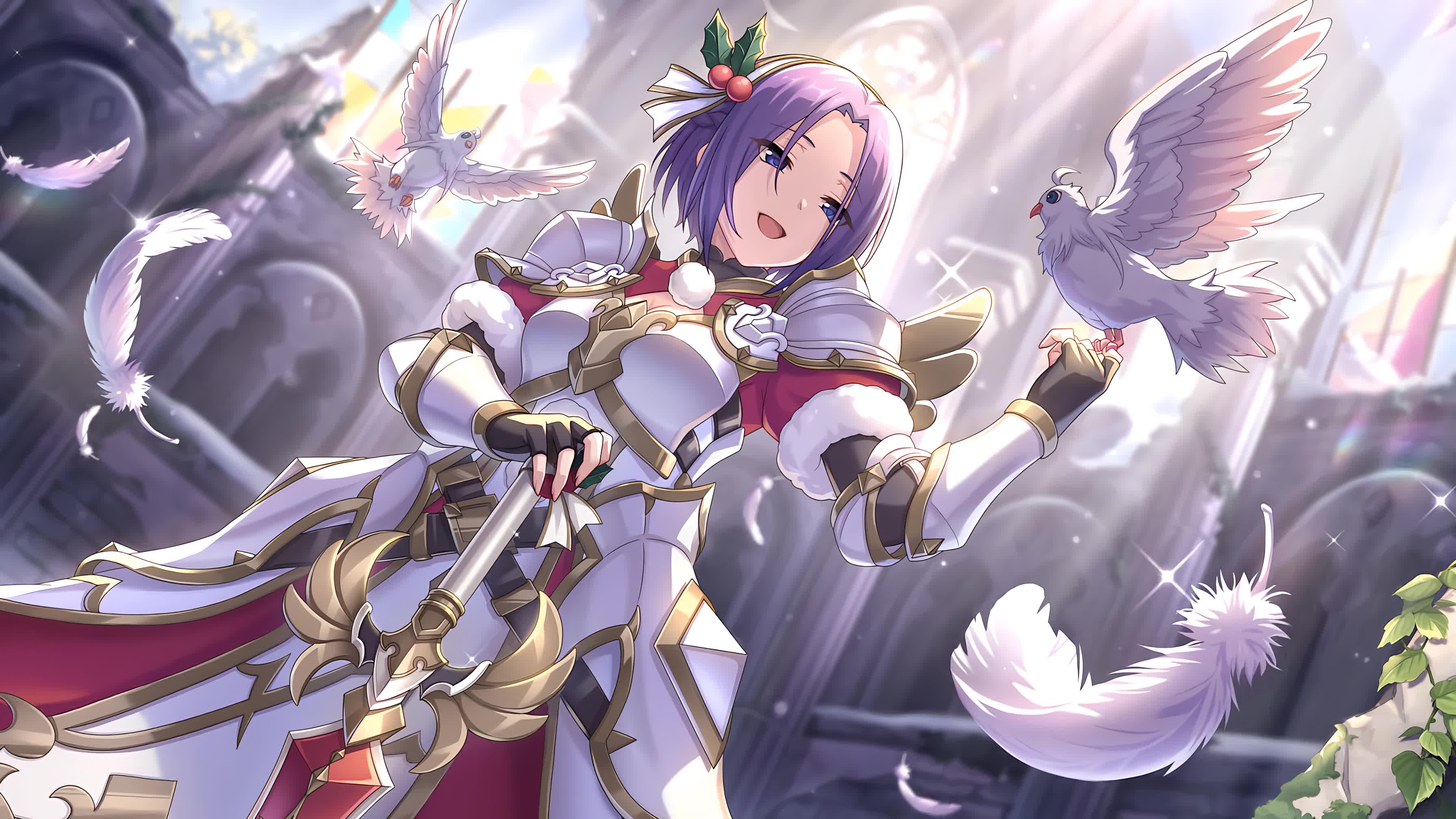 PrincessConnect! Re: Dive - Pure Christmas 3 Live Wallpaper