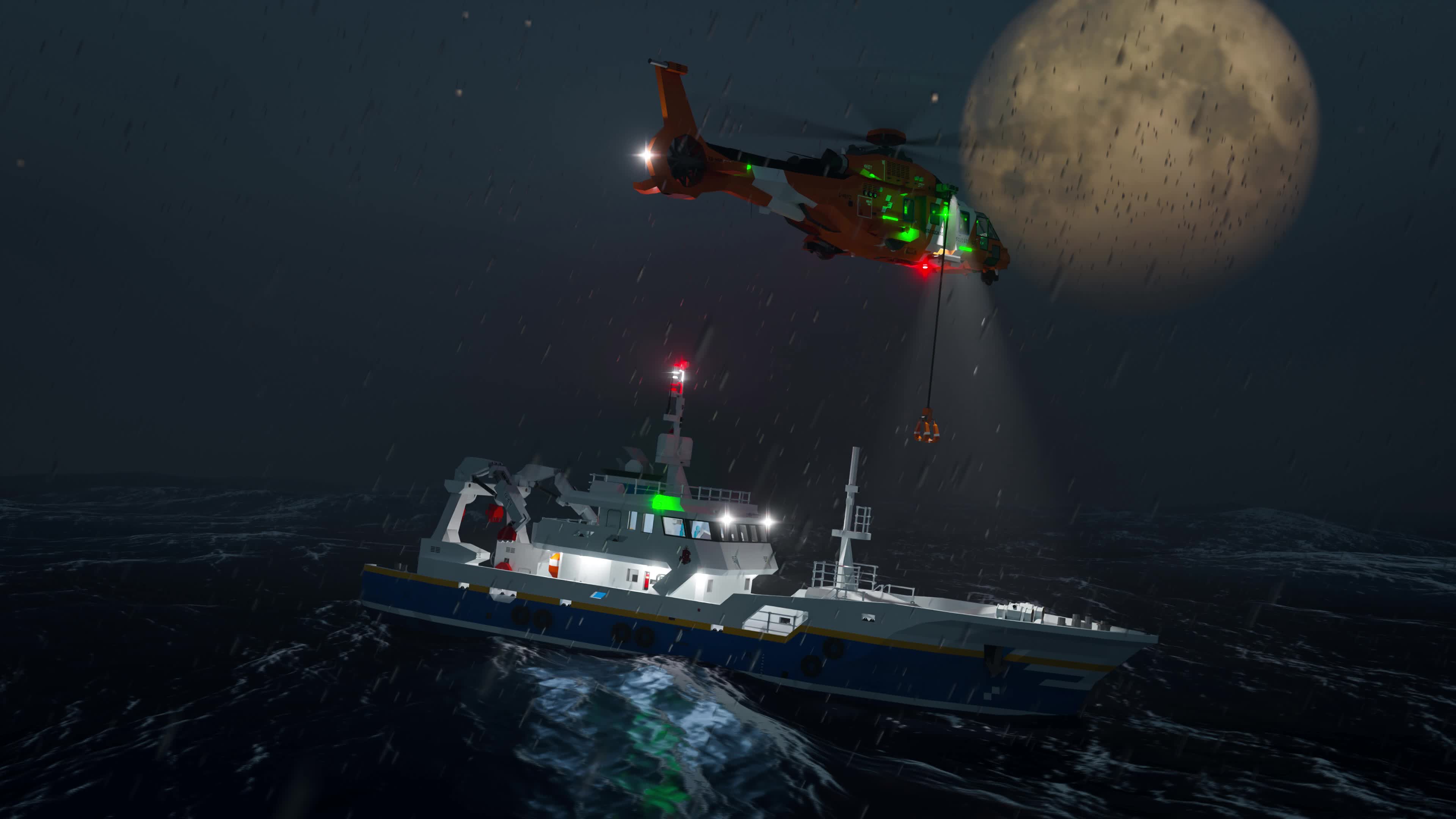 Stormworks Rescue at Sea Live Wallpaper