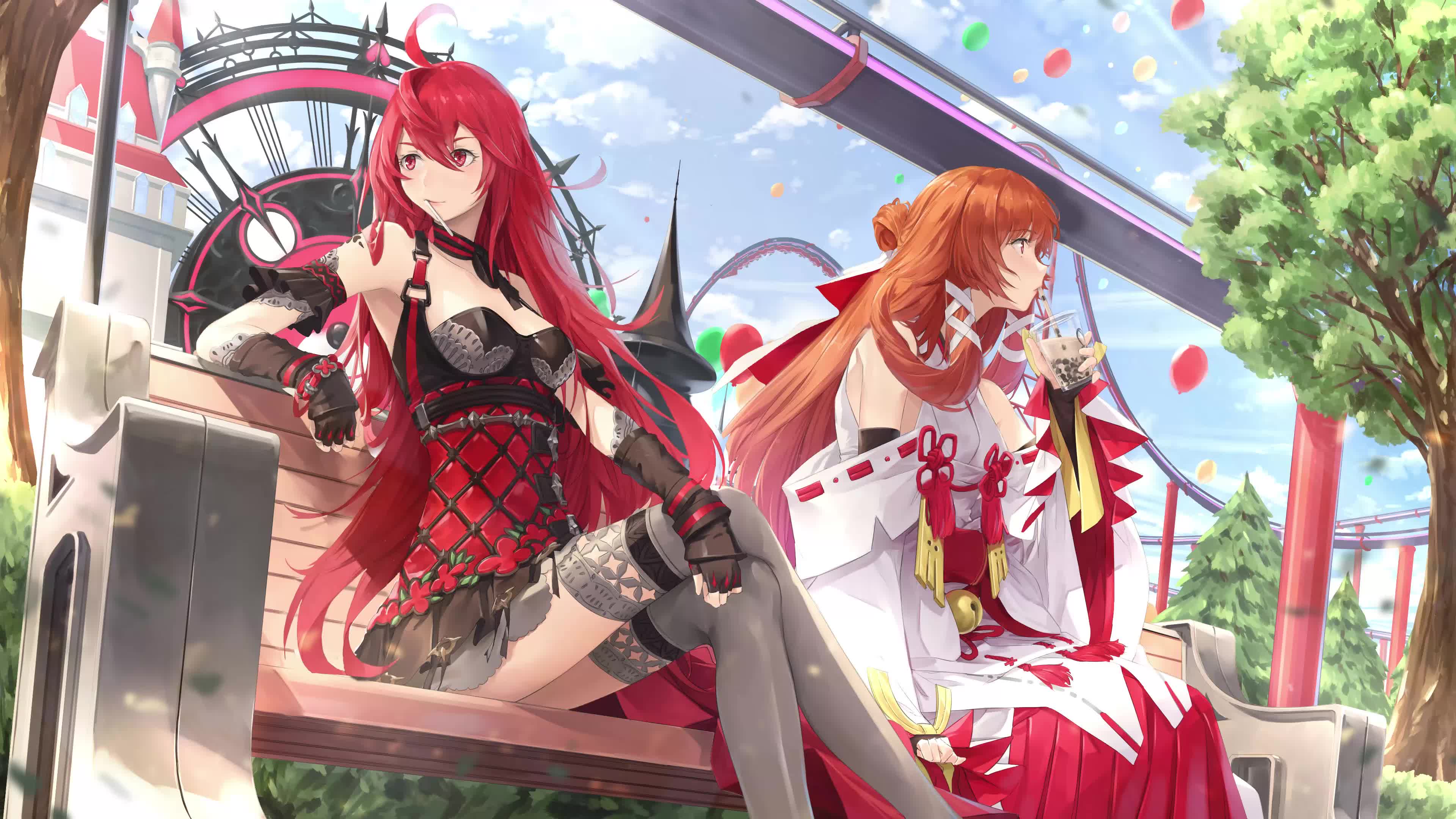 [Dragon Clan/Live Wallpaper/4k/60] Nono and Eri Yi Live Wallpaper