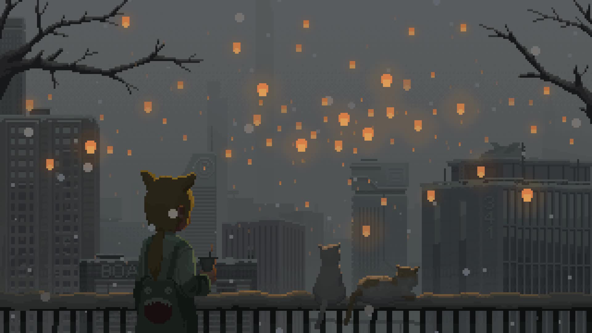 [Living Here] New Years Day, January 1, 3033, Station Live Wallpaper