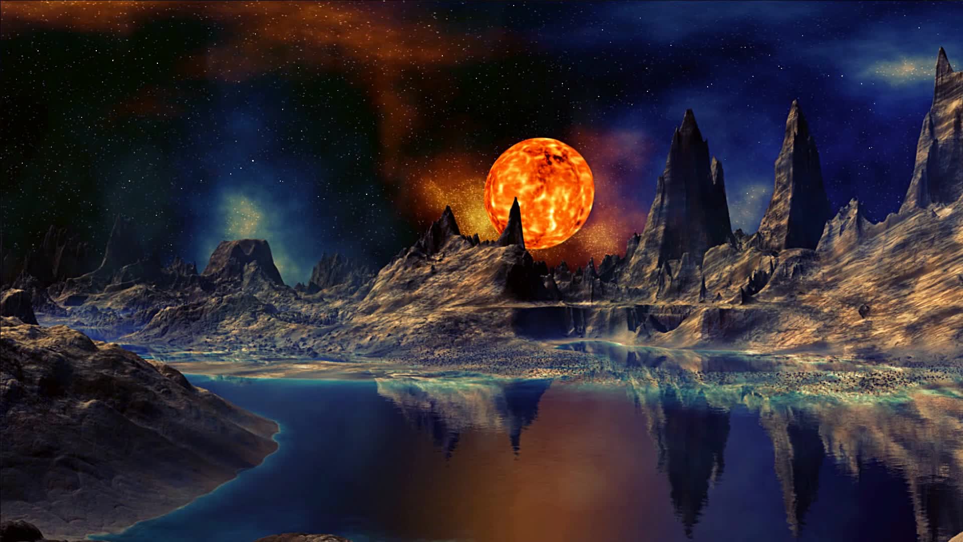 Mysterious World Live Wallpaper