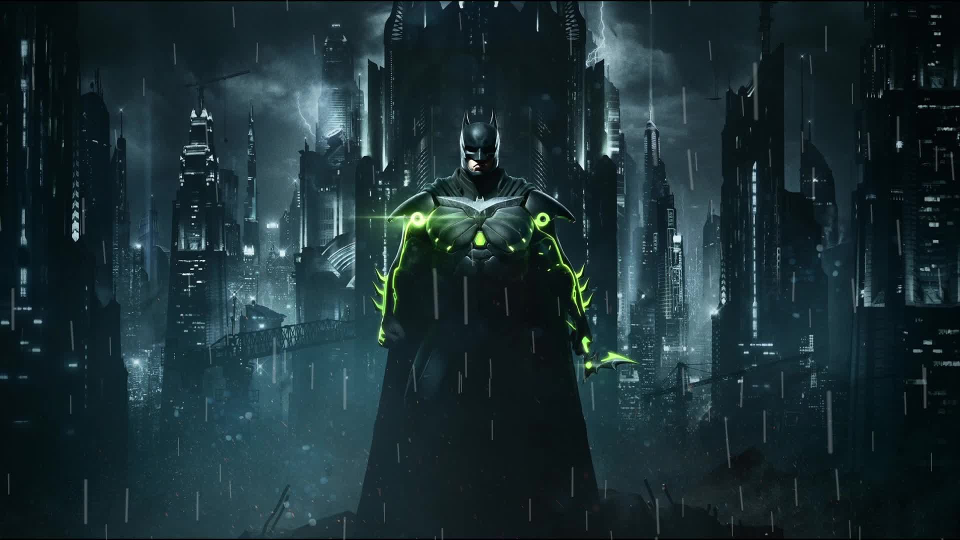 Batman at Dusk Live Wallpaper