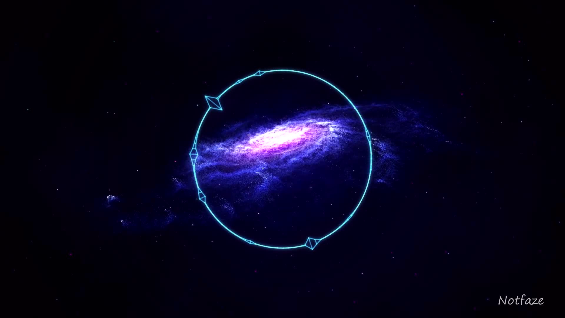 Different visual music in the Milky Way Live Wallpaper