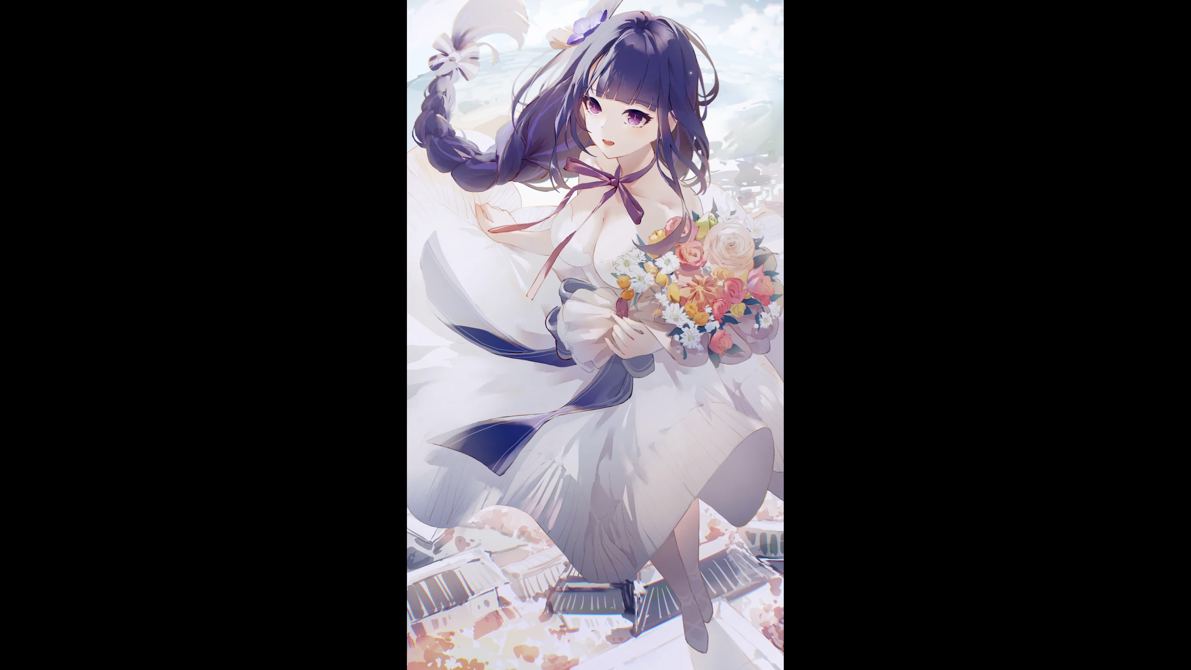 The Influence of Ryden Shogun Genshin for Android Live Wallpaper