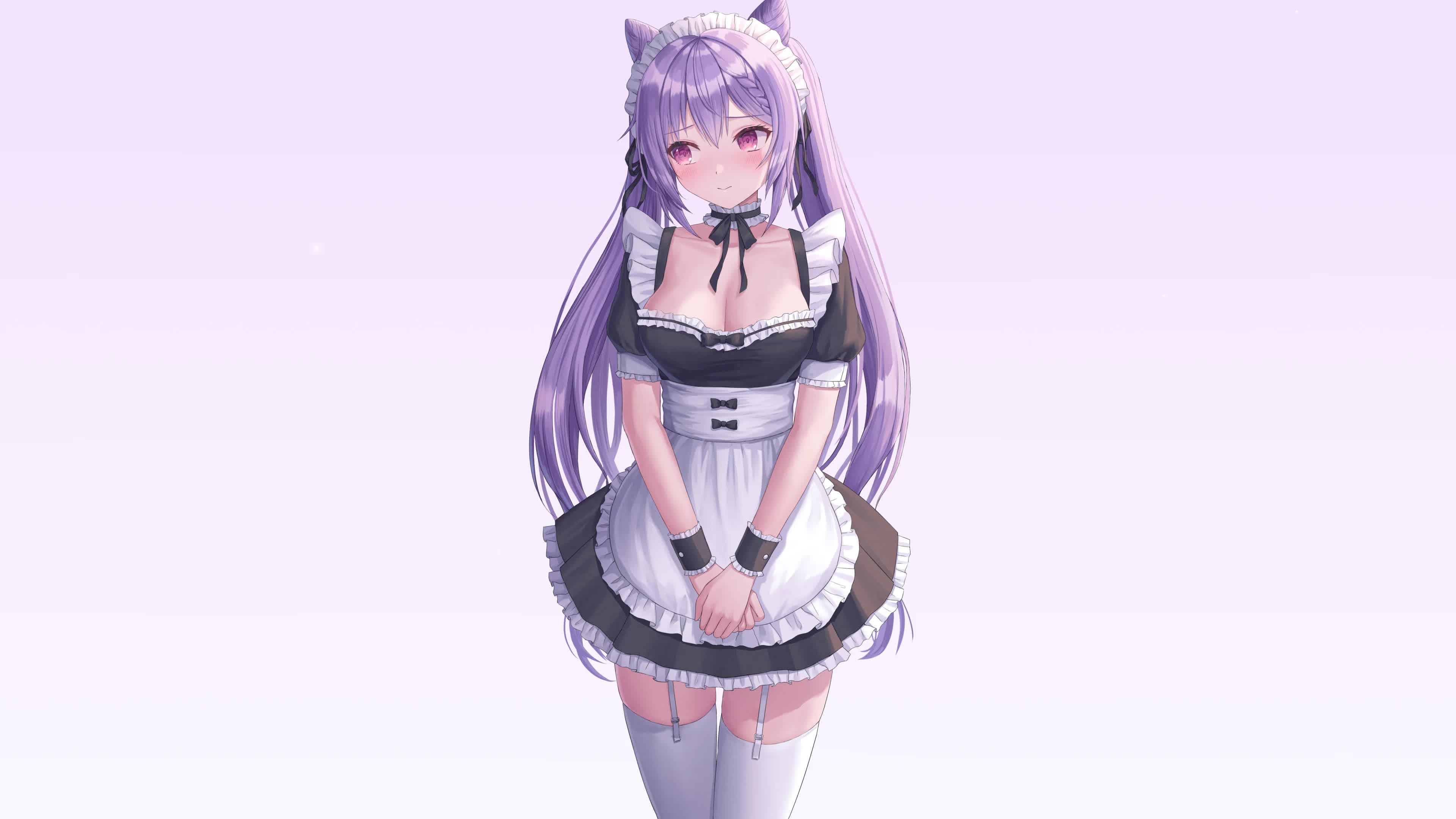 Maid Keqing Genshin Impact Live Wallpaper