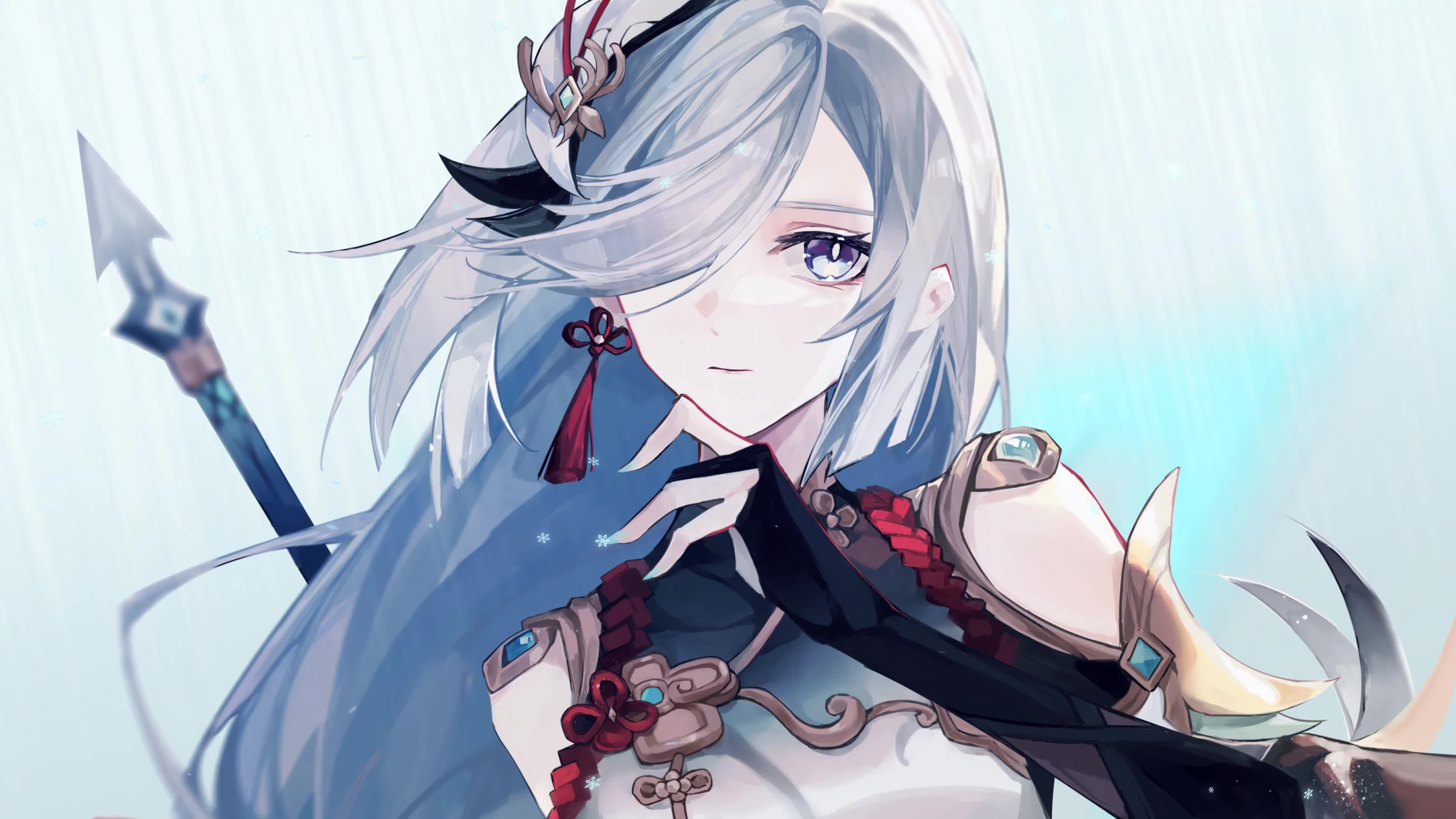 Genshin Impact Shenhe Live Wallpaper
