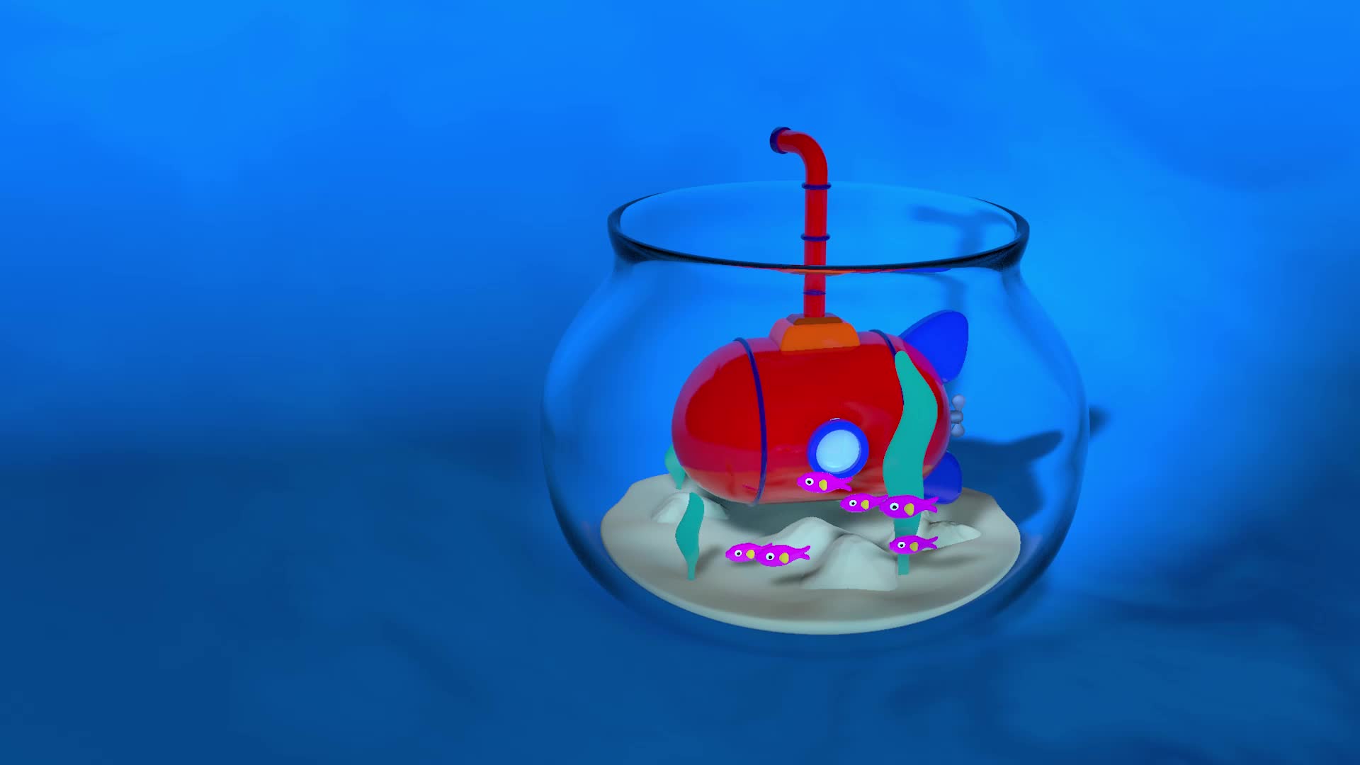 Small Submarine Live Wallpaper