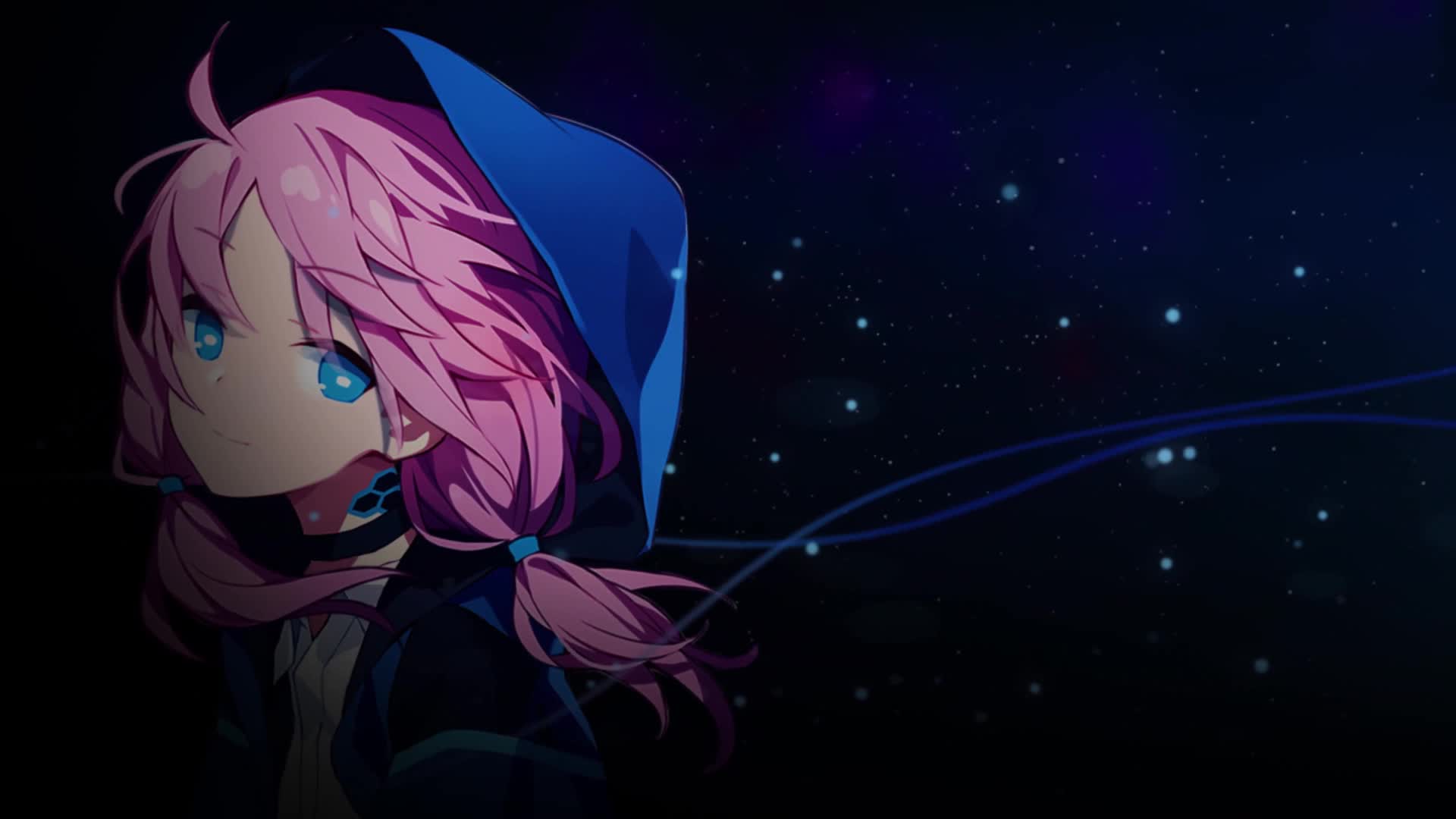 Arknights Blue Poison Live Wallpaper