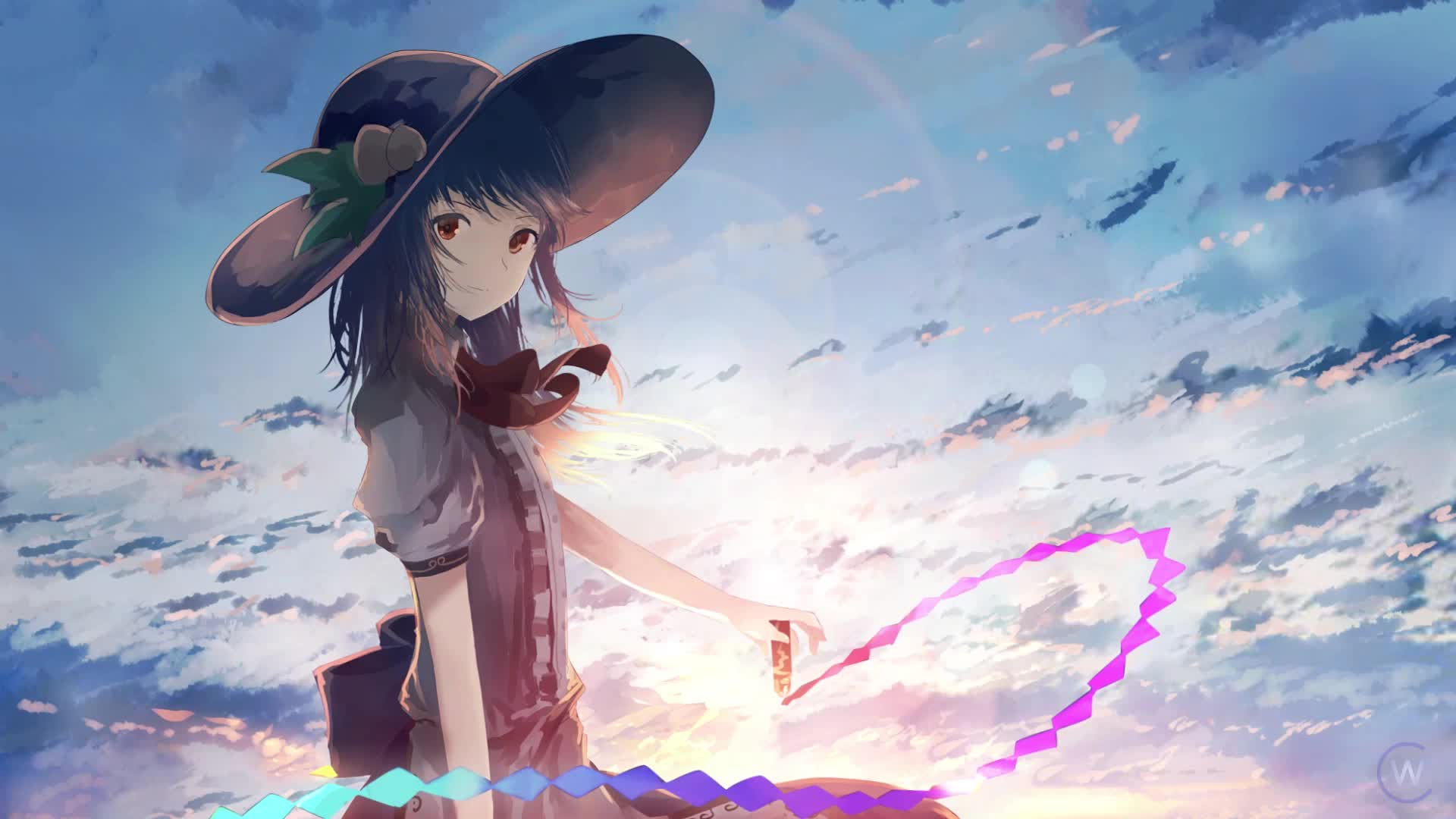 Tenshi Hinanawi Touhou Live Wallpaper