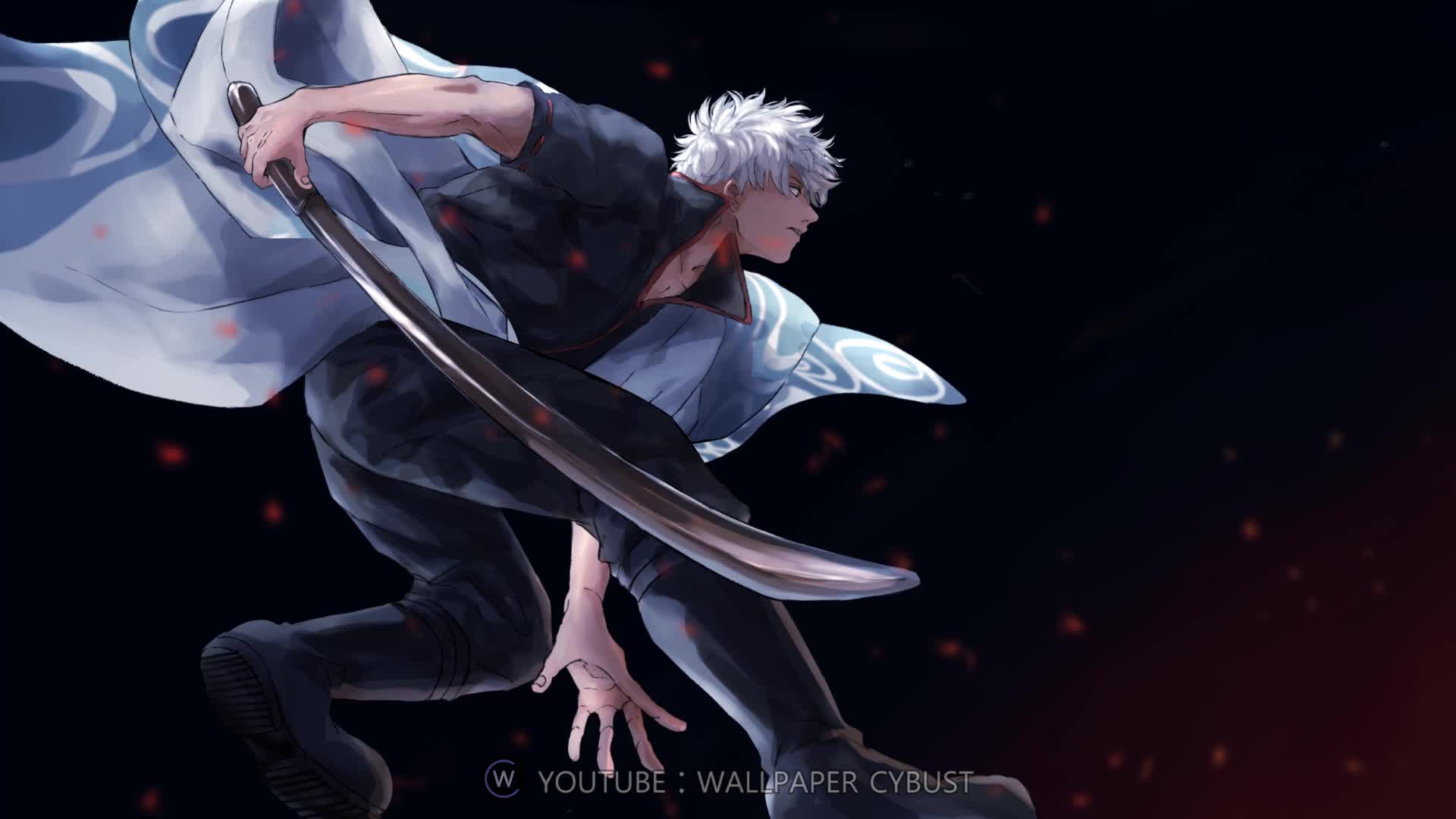 Gintama Sakata Gintoki Live Wallpaper