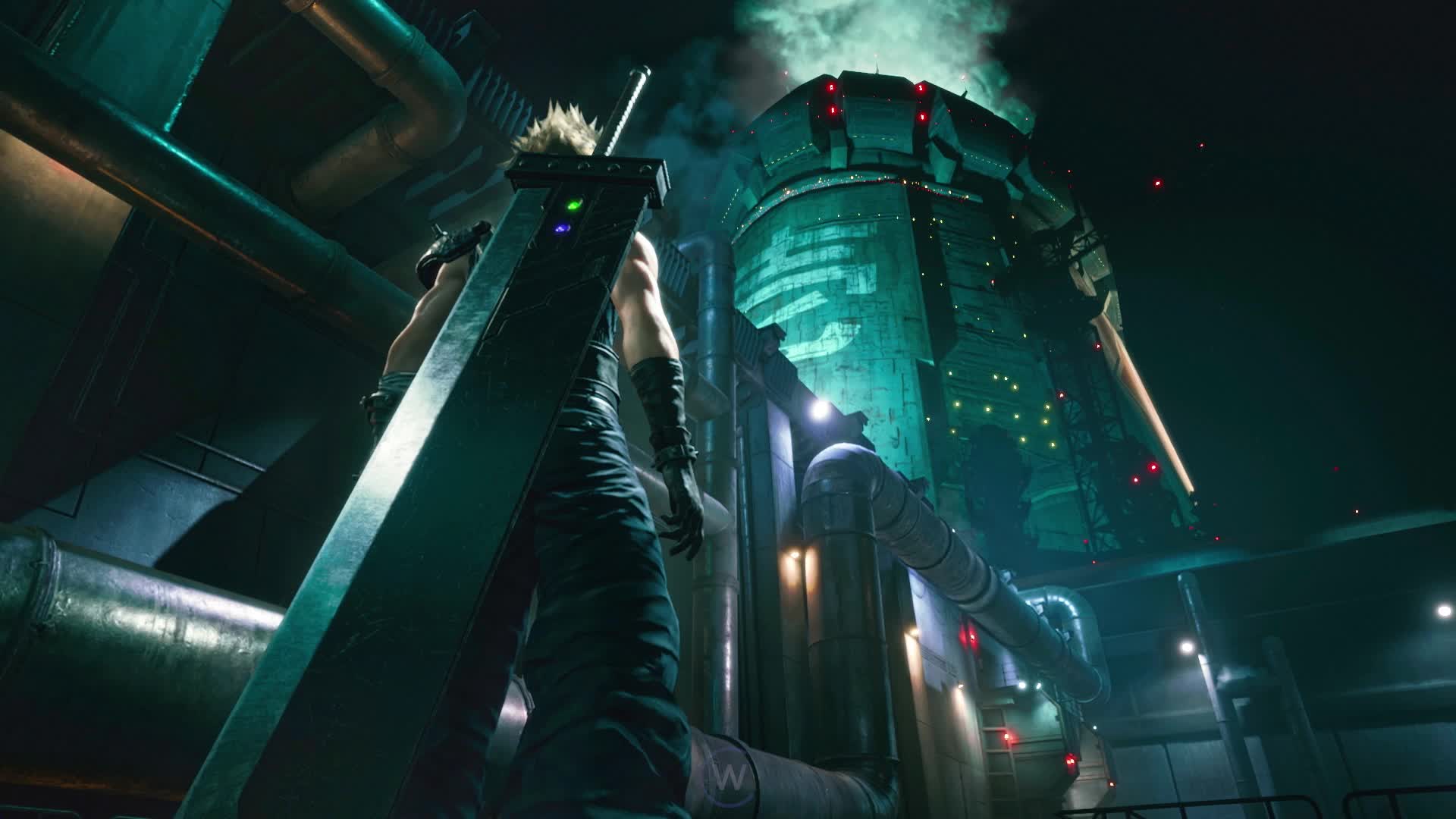 Final Fantasy VII Remake Cloud Strike of Life Live Wallpaper