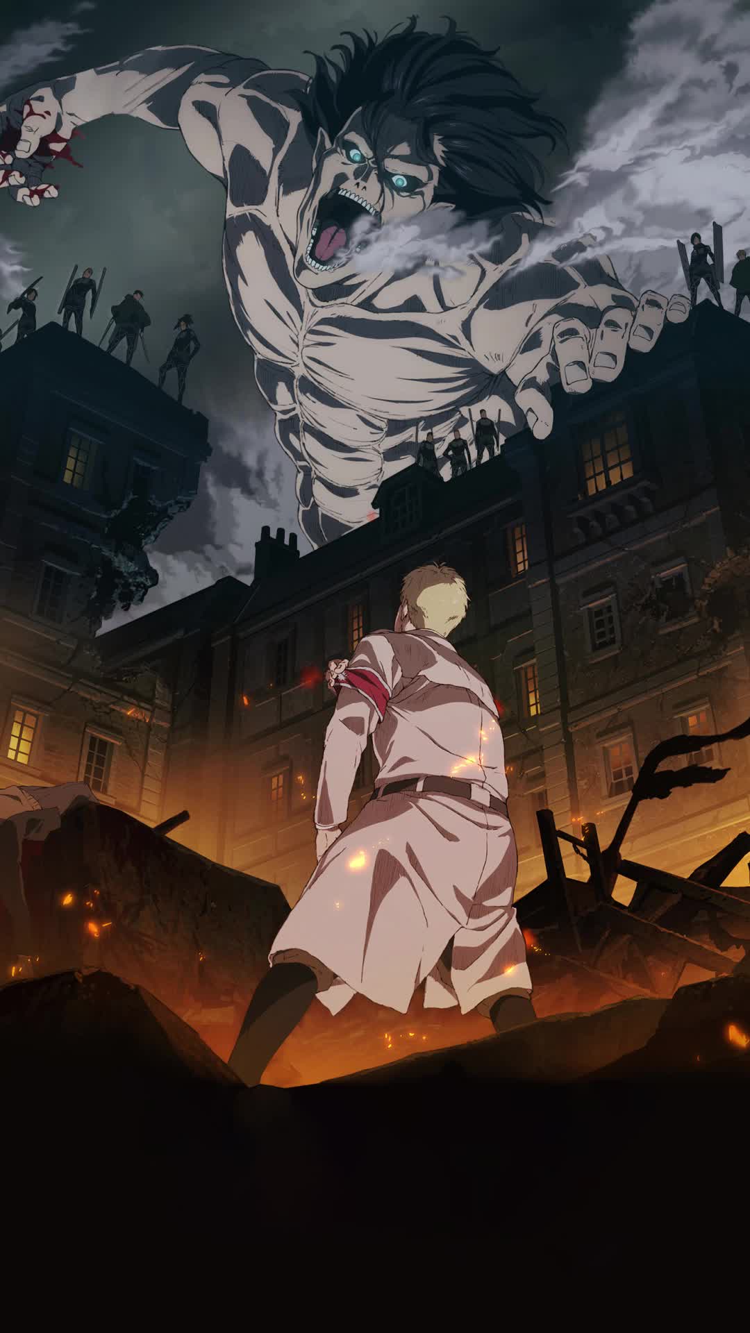 Shingeki no Kyojin Final for Mobile devices Live Wallpaper
