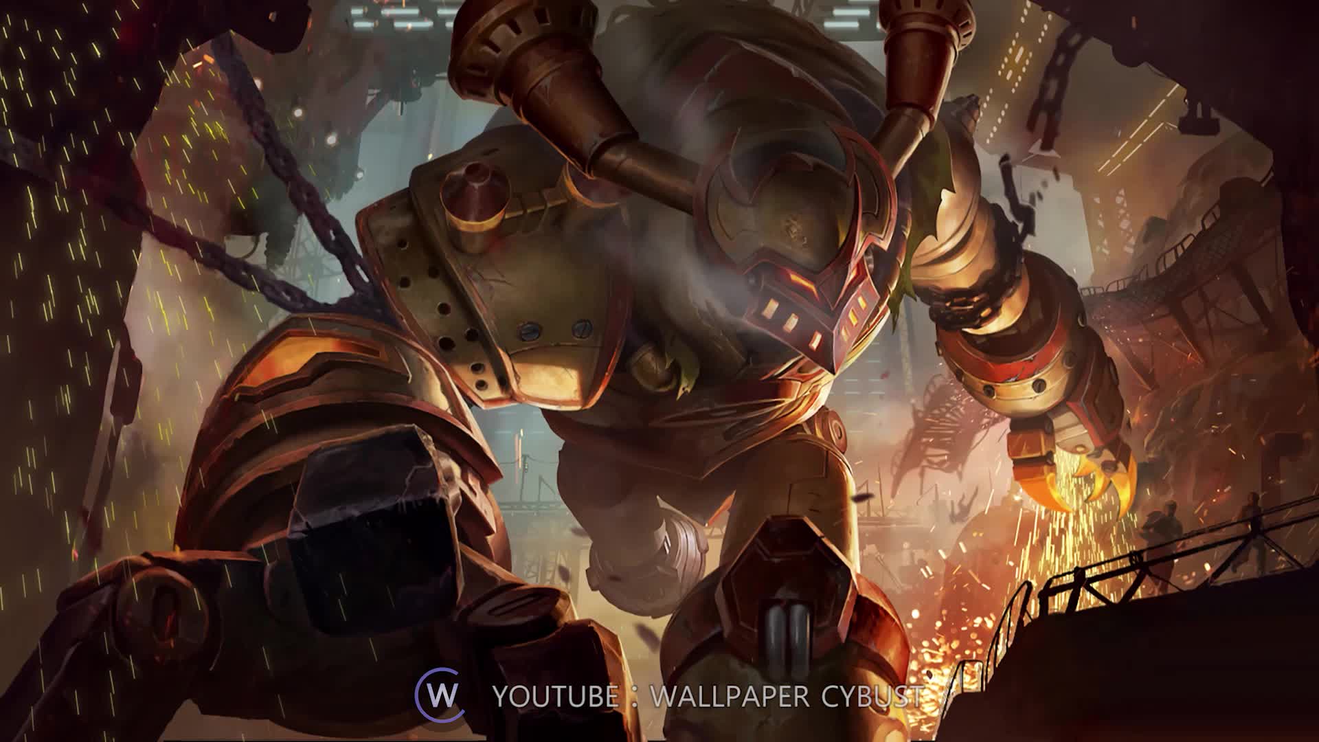 Legends Belerick the great mechanical Live Wallpaper