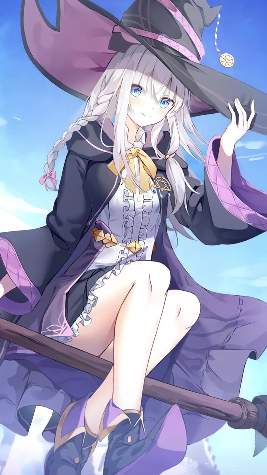 Wandering Witch The Journey of Elaina for Mobile Live Wallpaper