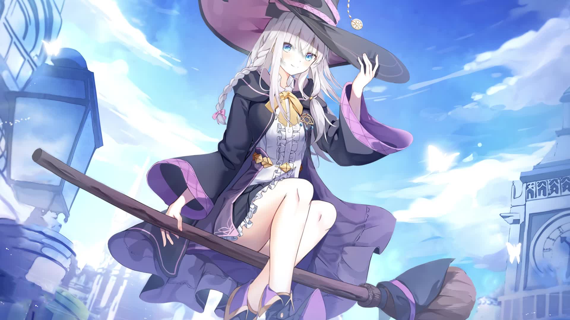 Wandering Witch The Journey of Elaina Live Wallpaper