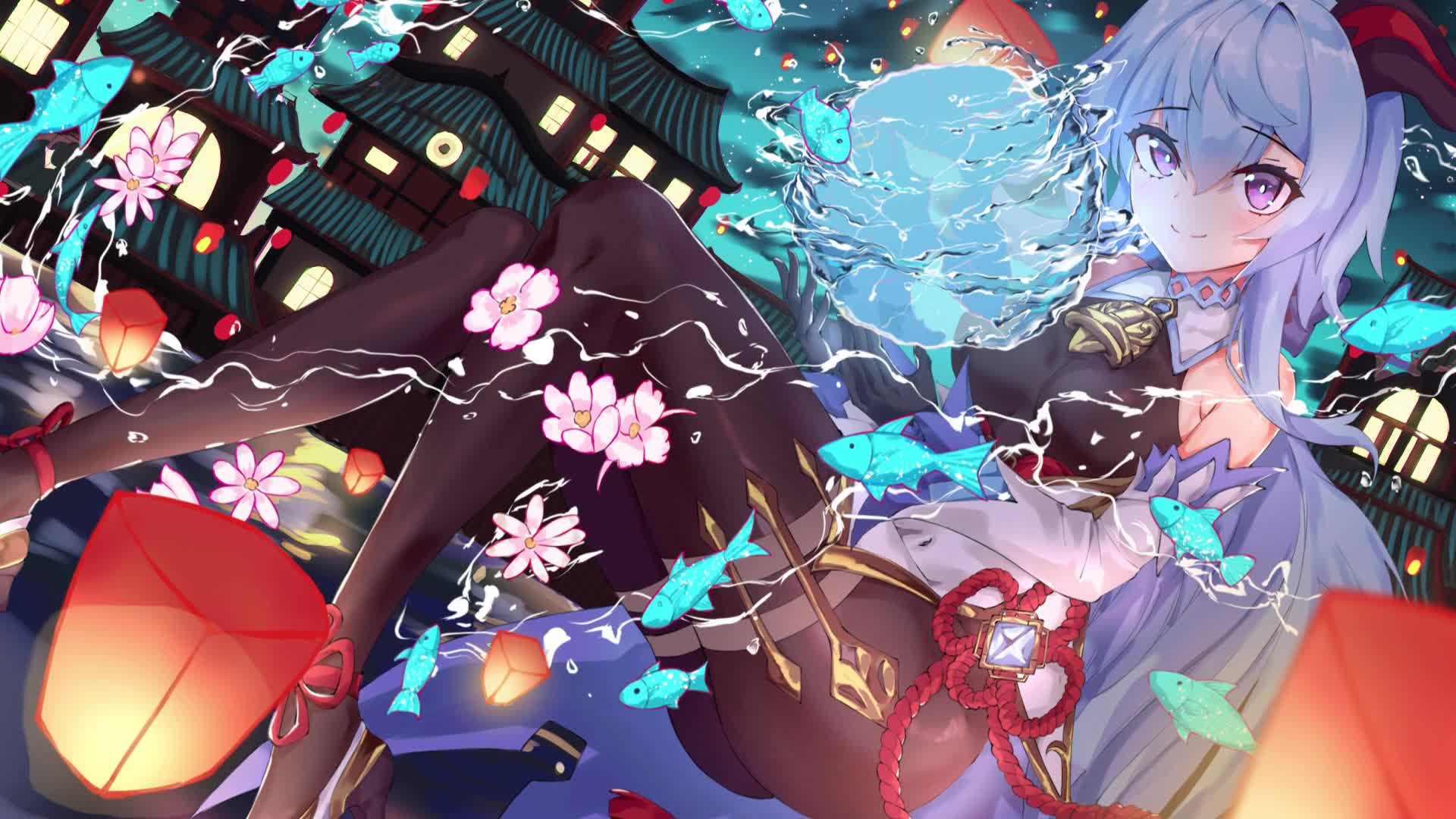 Gan Yu cute genshin Impact Live Wallpaper