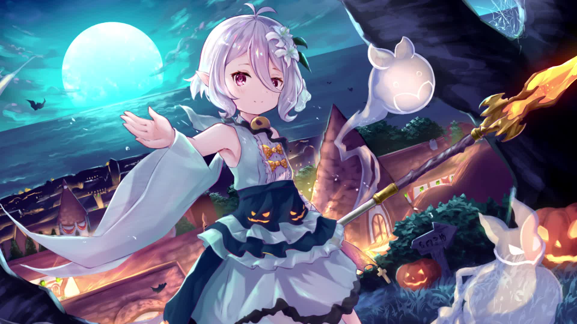 The princess connects Re Dive halloween coccolo kuro Live Wallpaper
